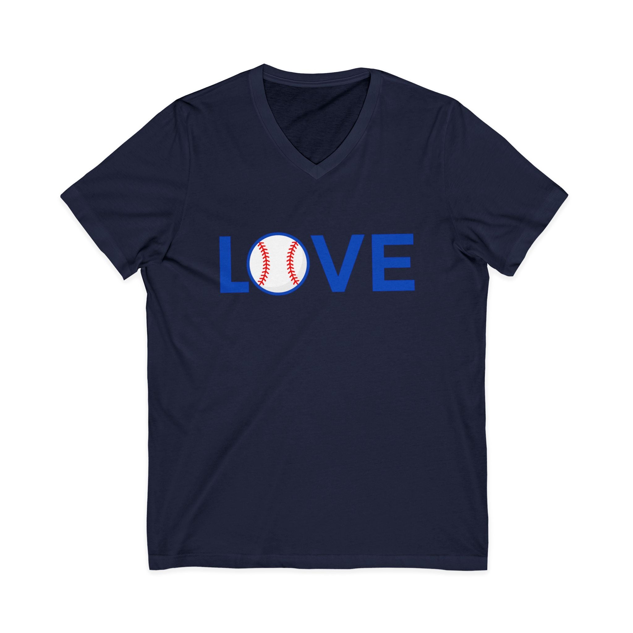 Baseball Love V-Neck Tee