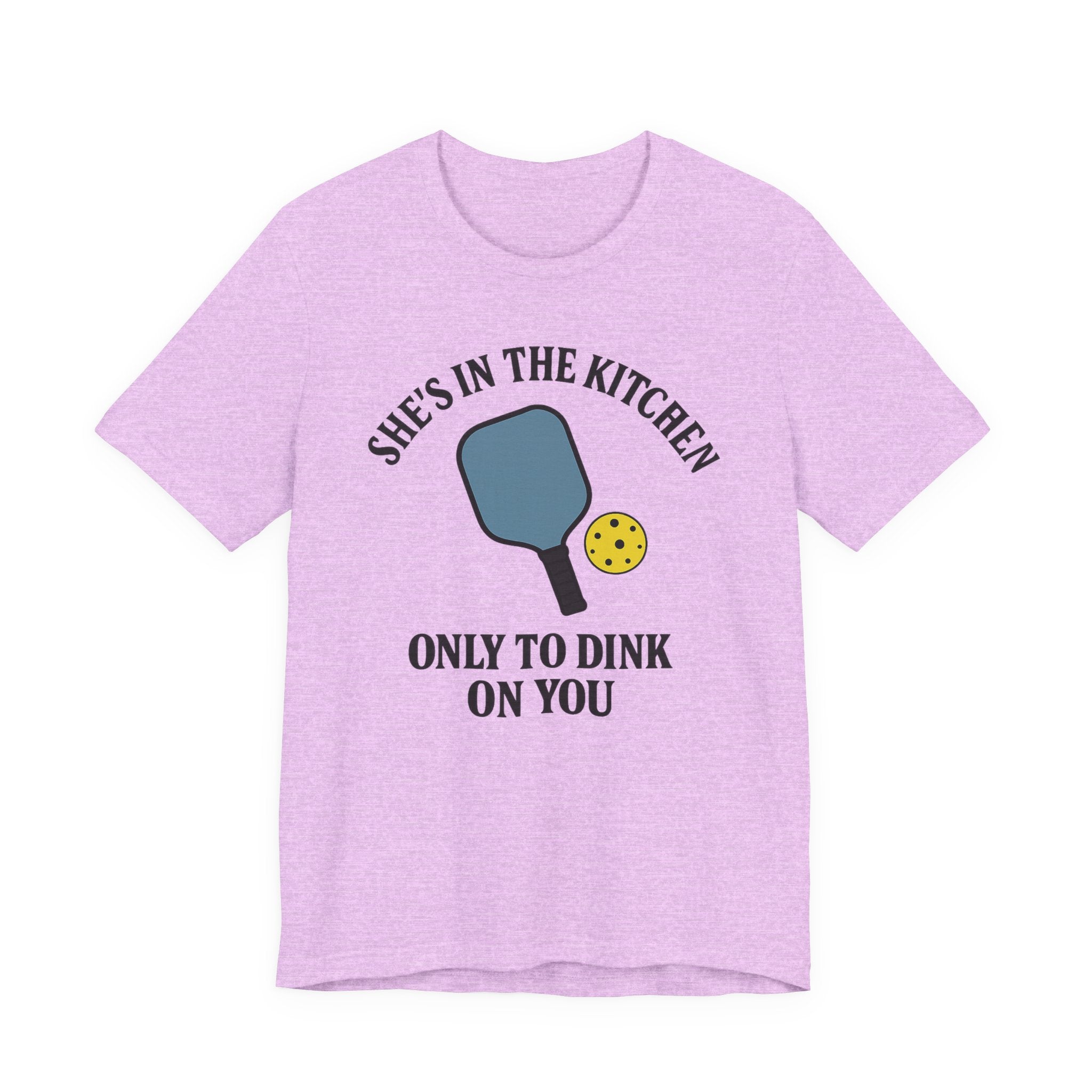 She's In The Kitchen Pickleball Unisex Tee