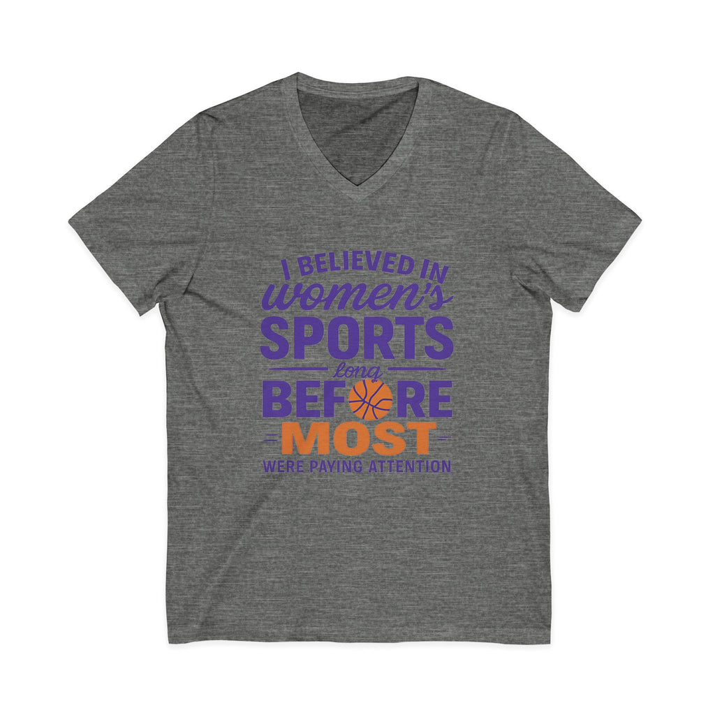 Women's Sports Believer V-Neck Tee