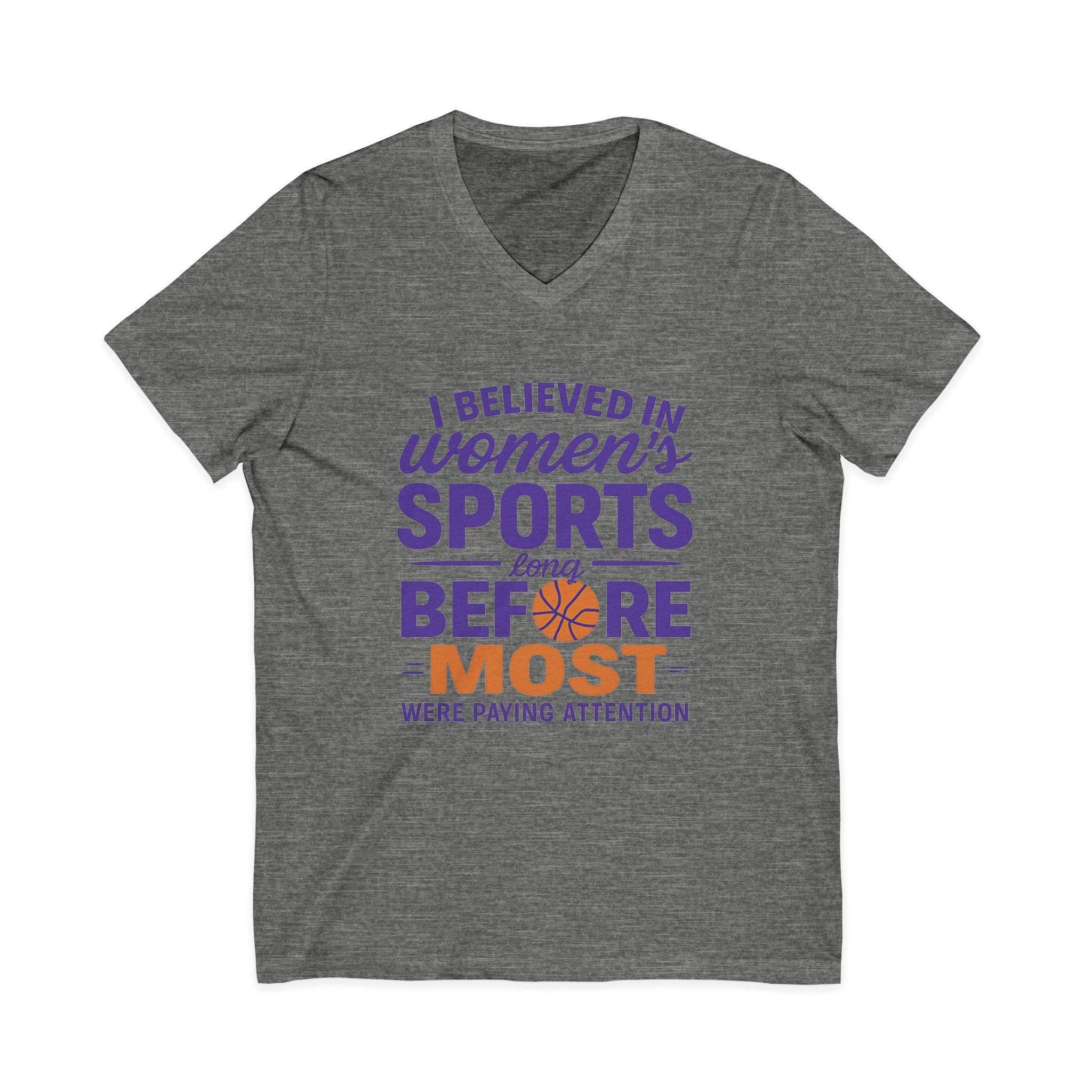 Women's Sports Believer V-Neck Tee