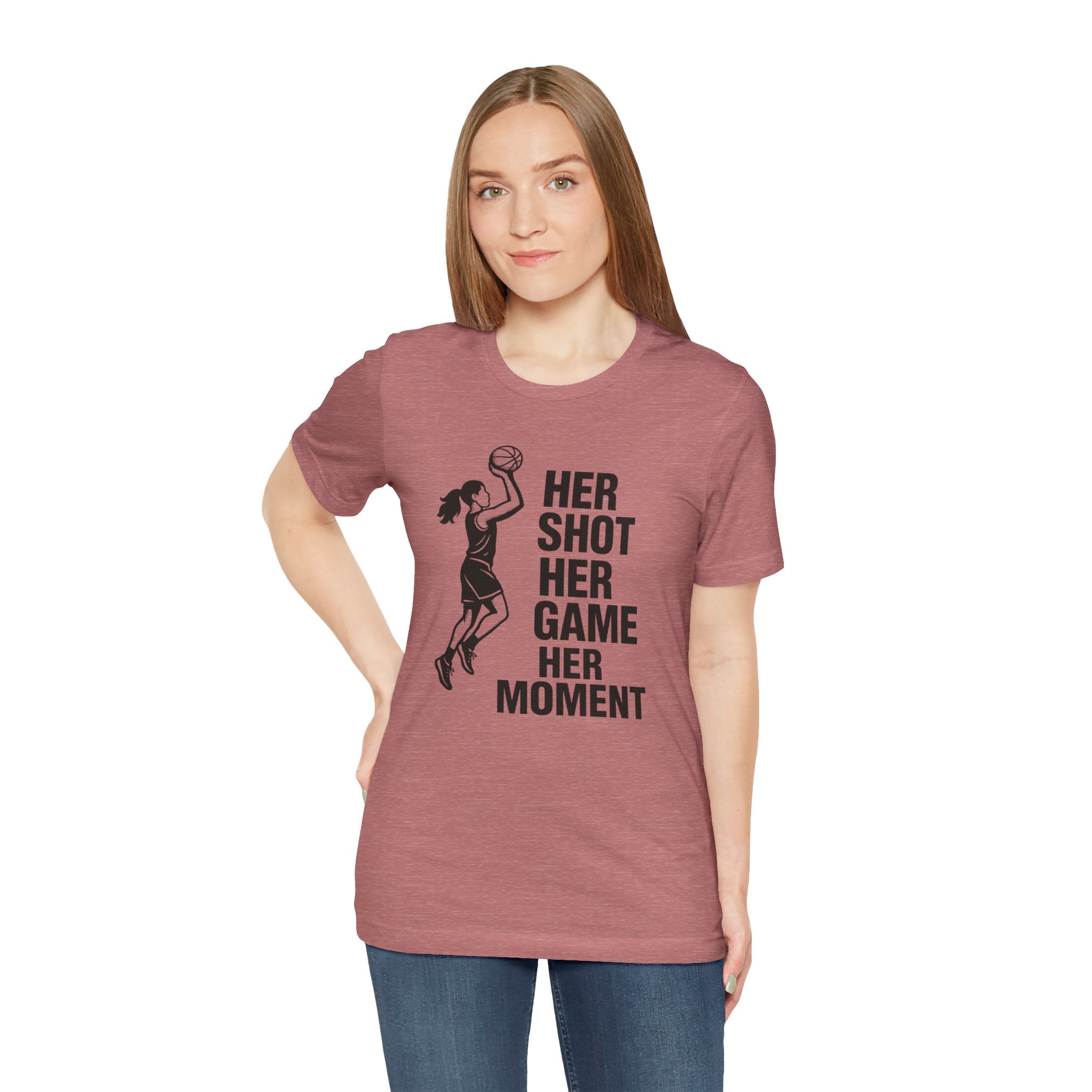Empowering Women's Basketball Tee, Sports Shirt