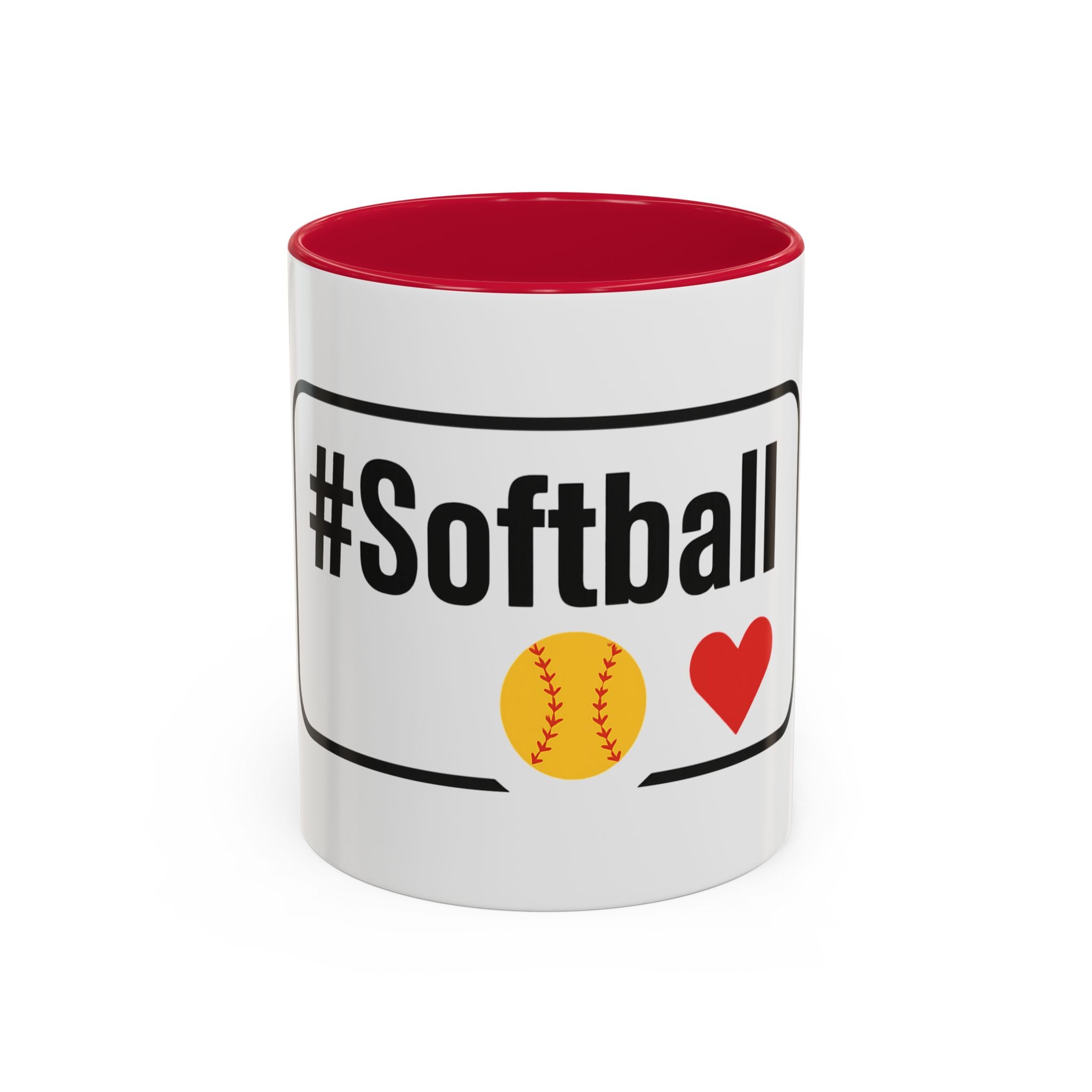 Softball Lover's Colorful Coffee Mug - 11oz & 15oz