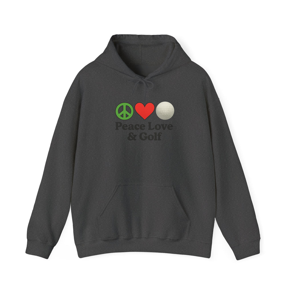 Peace Love & Golf Hoodie