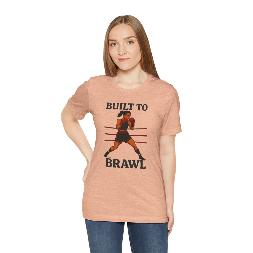 Boxer Built to Brawl Unisex Tee
