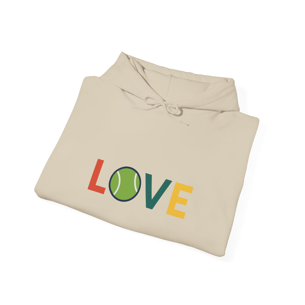 Love Tennis Hooded Sweatshirt