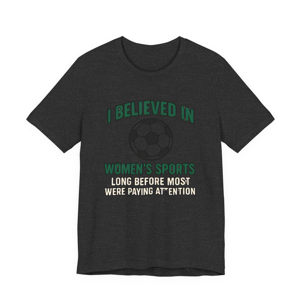 Empowering Women's Sports Tee - Unisex Jersey Short Sleeve T-Shirt