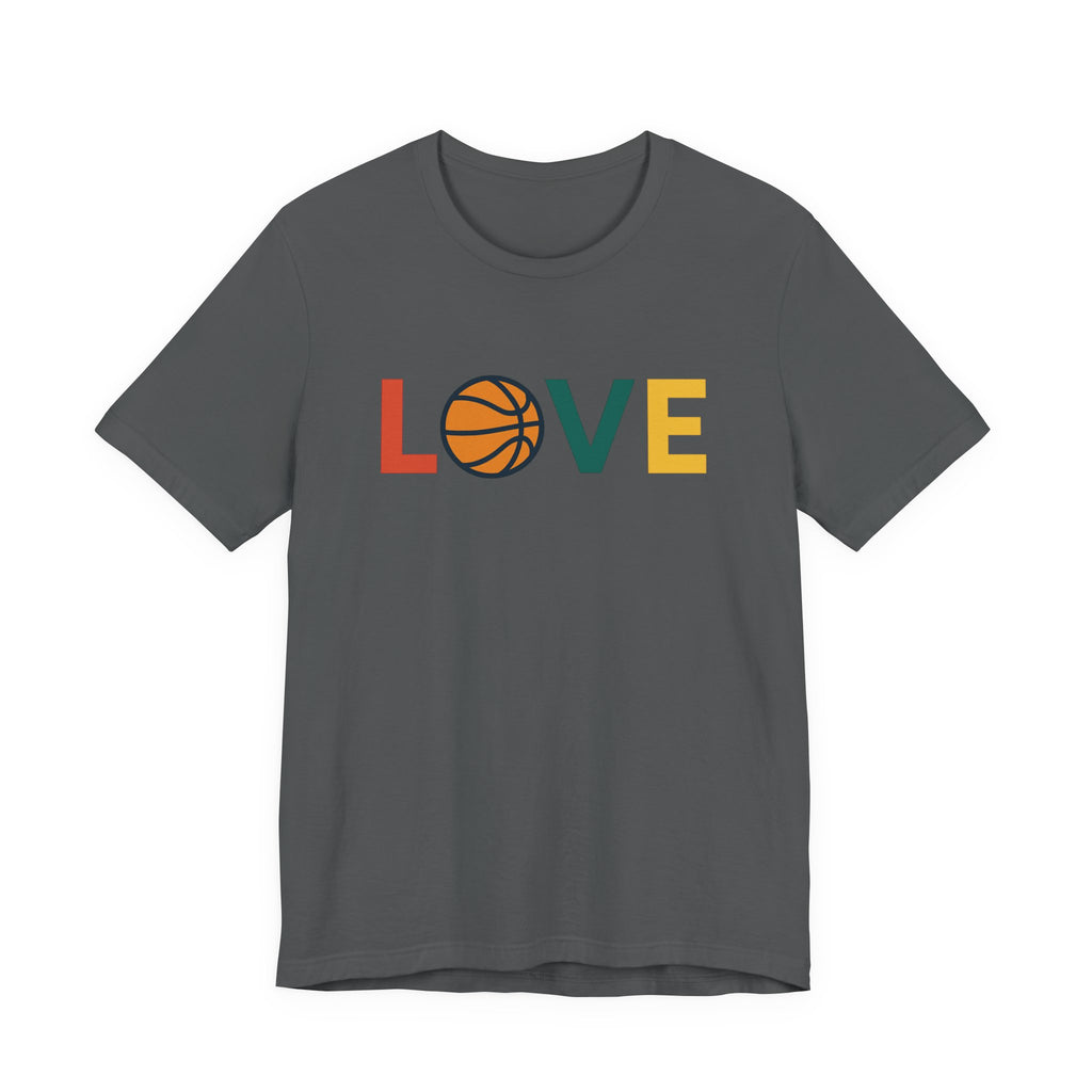 Basketball Love Tee - Perfect for Sports Lovers