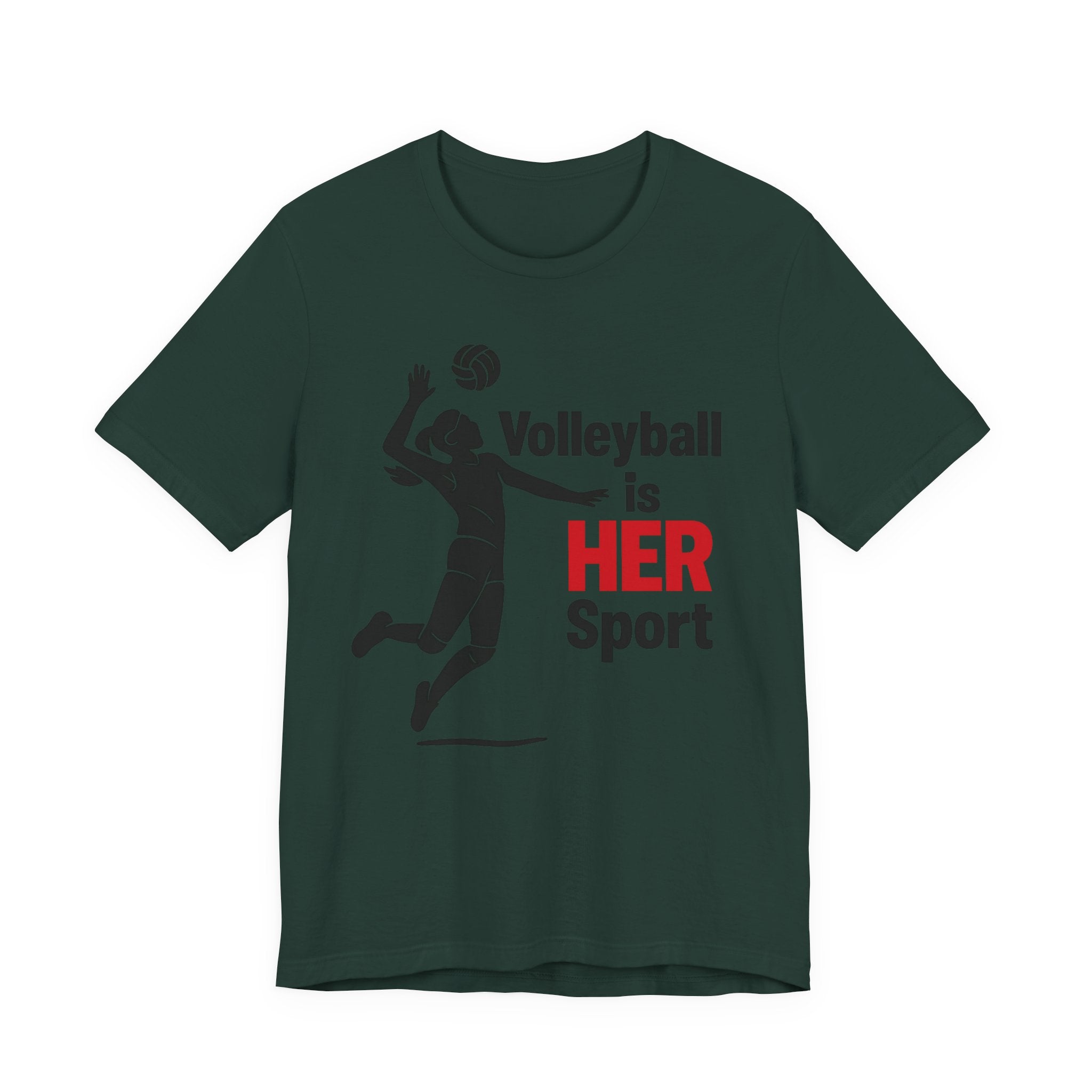 Women's Sports Pride Tee - Volleyball Is Her Sport