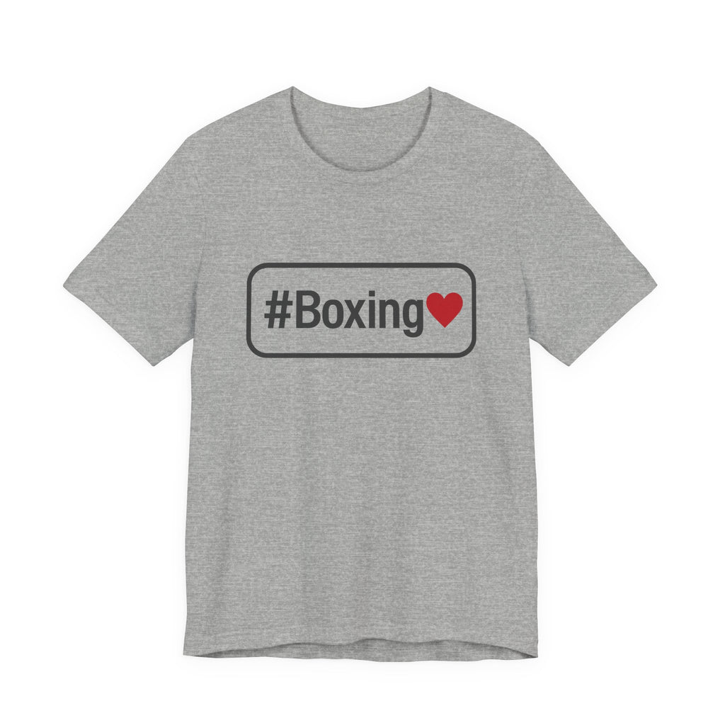 Boxing Heart Unisex Tee, Boxing Shirt