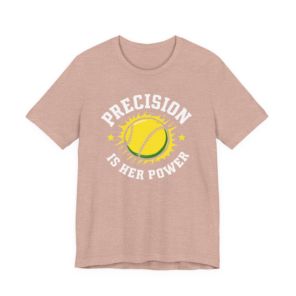 Softball Empowerment Tee - Precision is Her Power