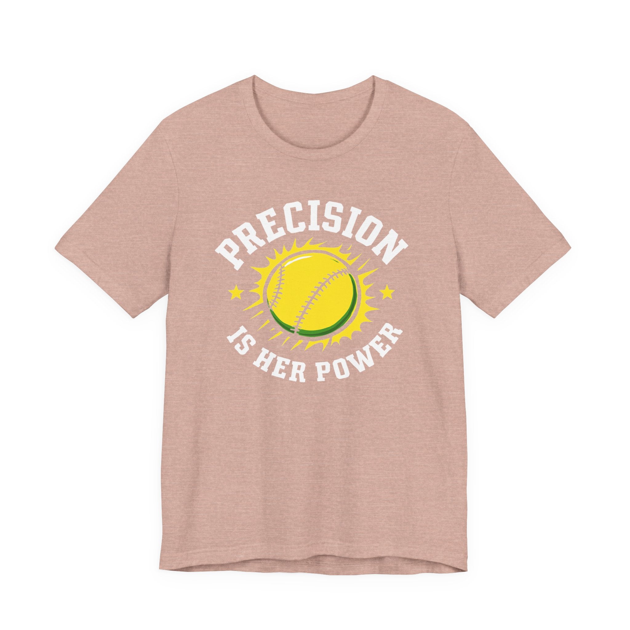 Softball Empowerment Tee - Precision is Her Power