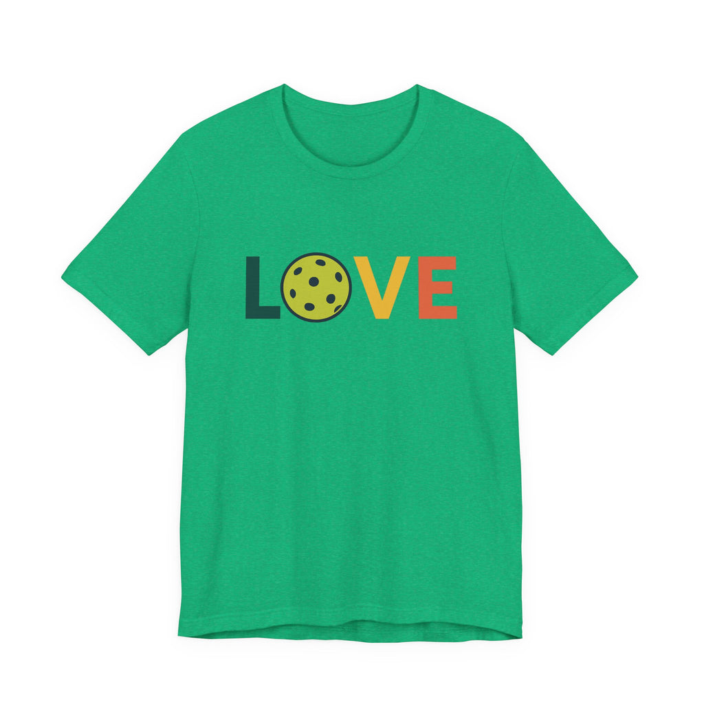 Pickleball Love Tee | Unisex Jersey Short Sleeve Shirt