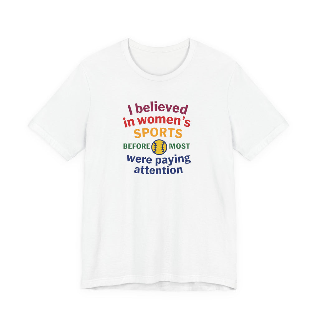 Celebrate Women's Sports Unisex Tee