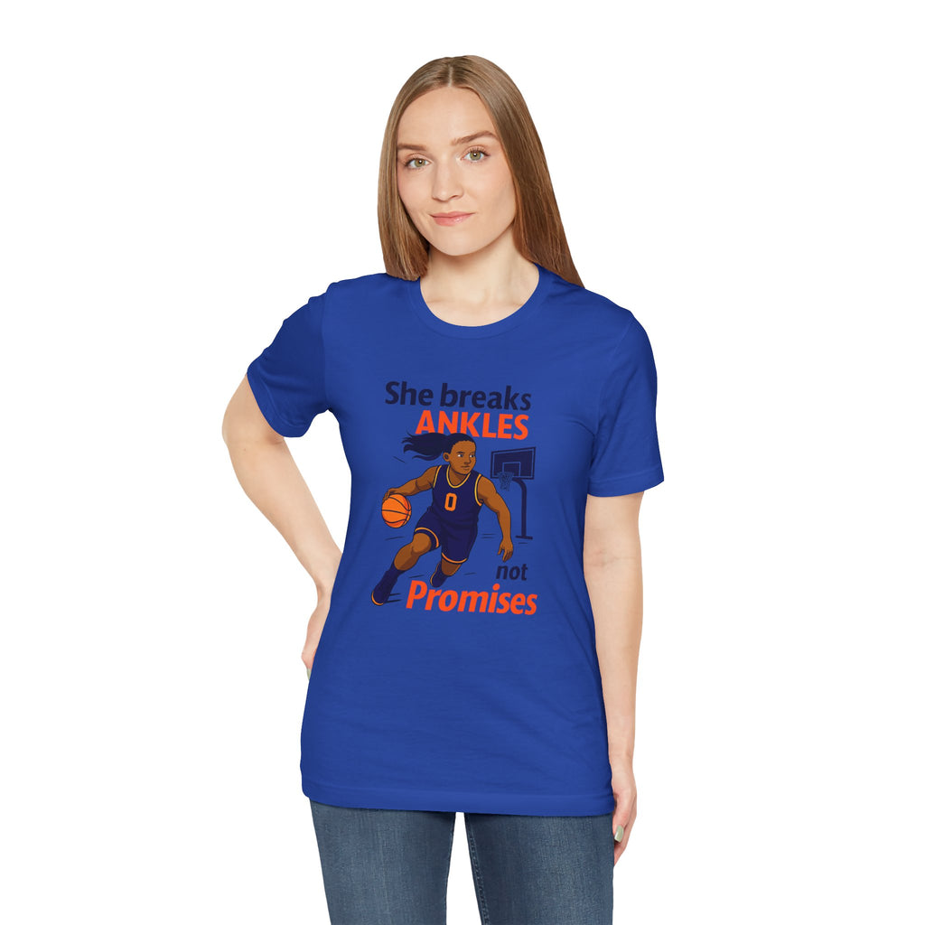 Women's Sports Support Tee - She Breaks Ankle Women's Sports