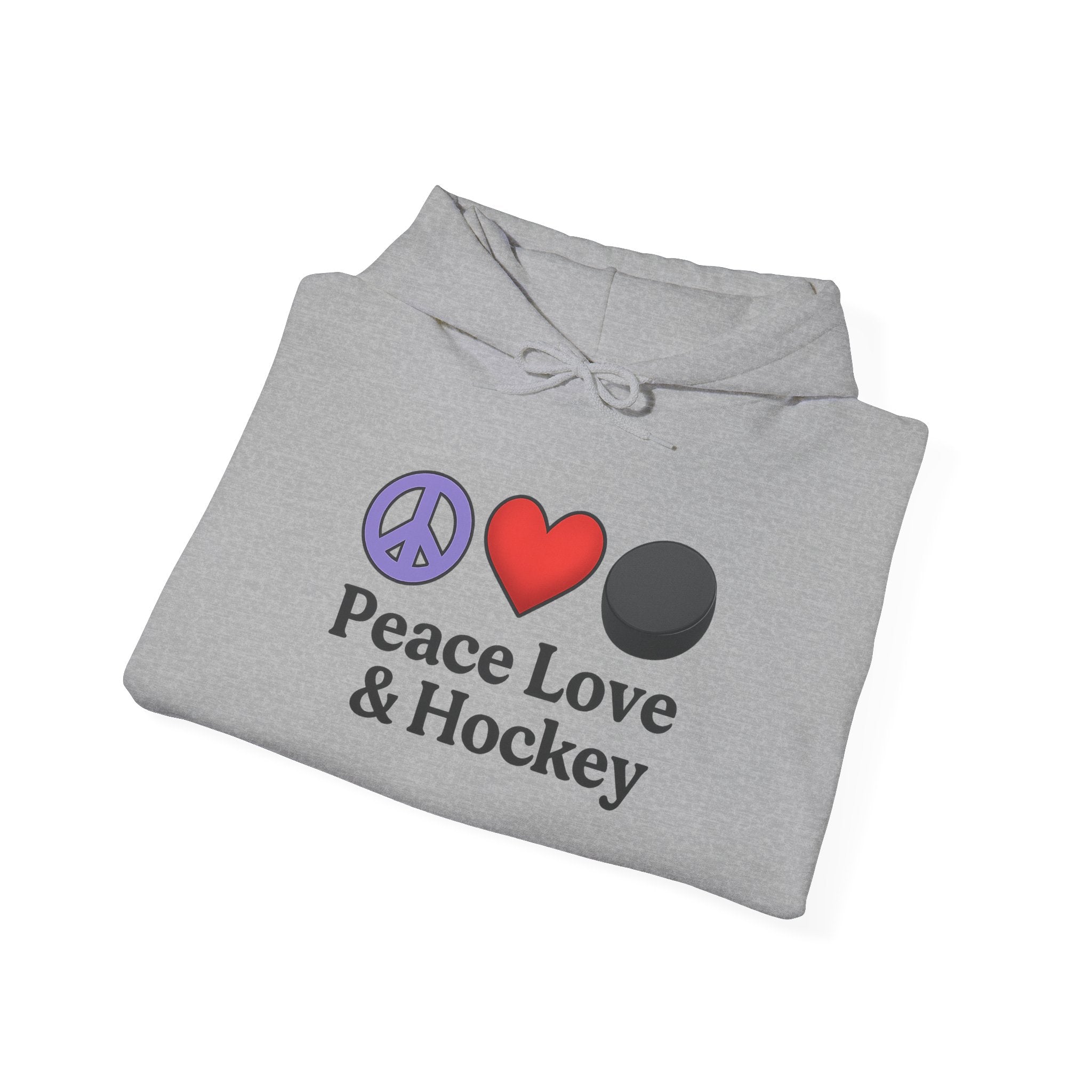 Peace Love & Hockey Hoodie