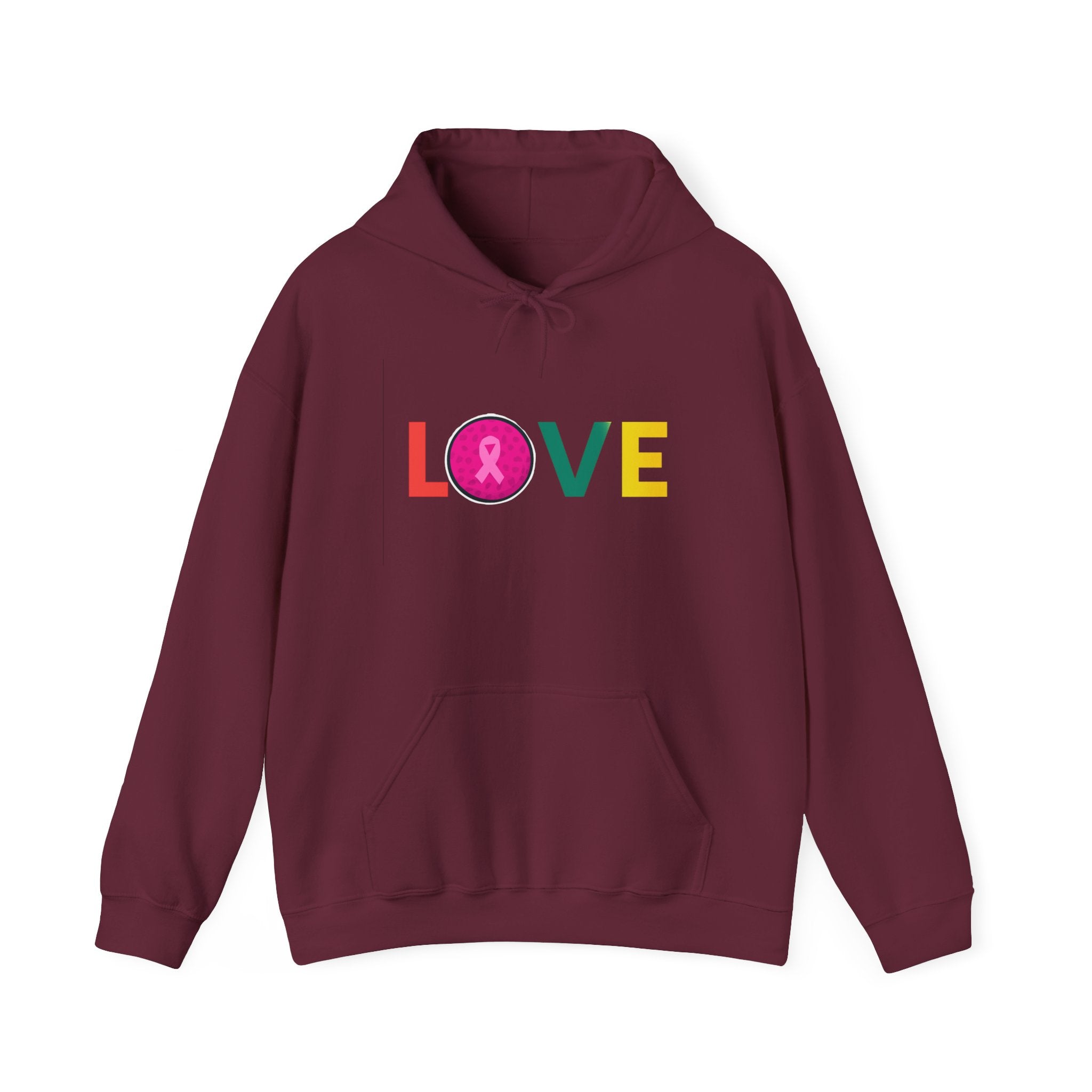 Colorful Love Ribbon Hoodie