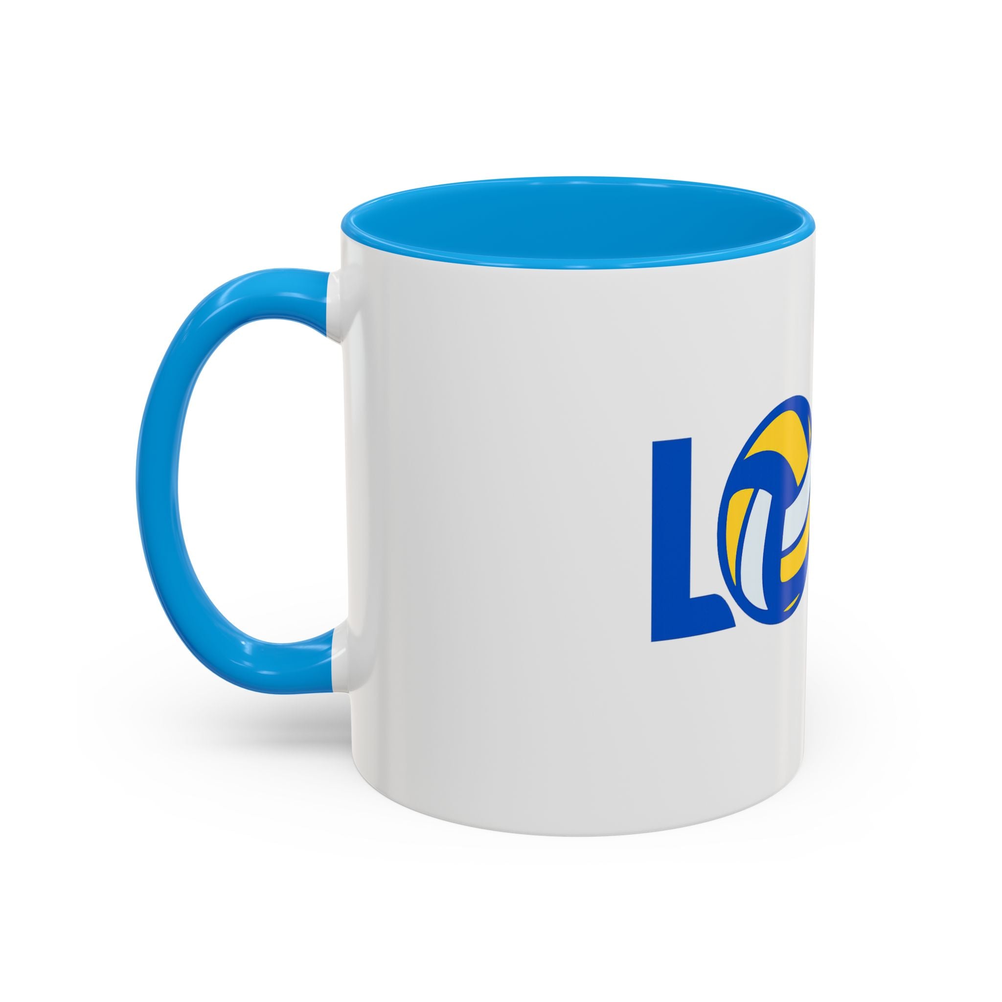 Volleyball Love Mug - 11oz & 15oz Colorful Coffee Cup