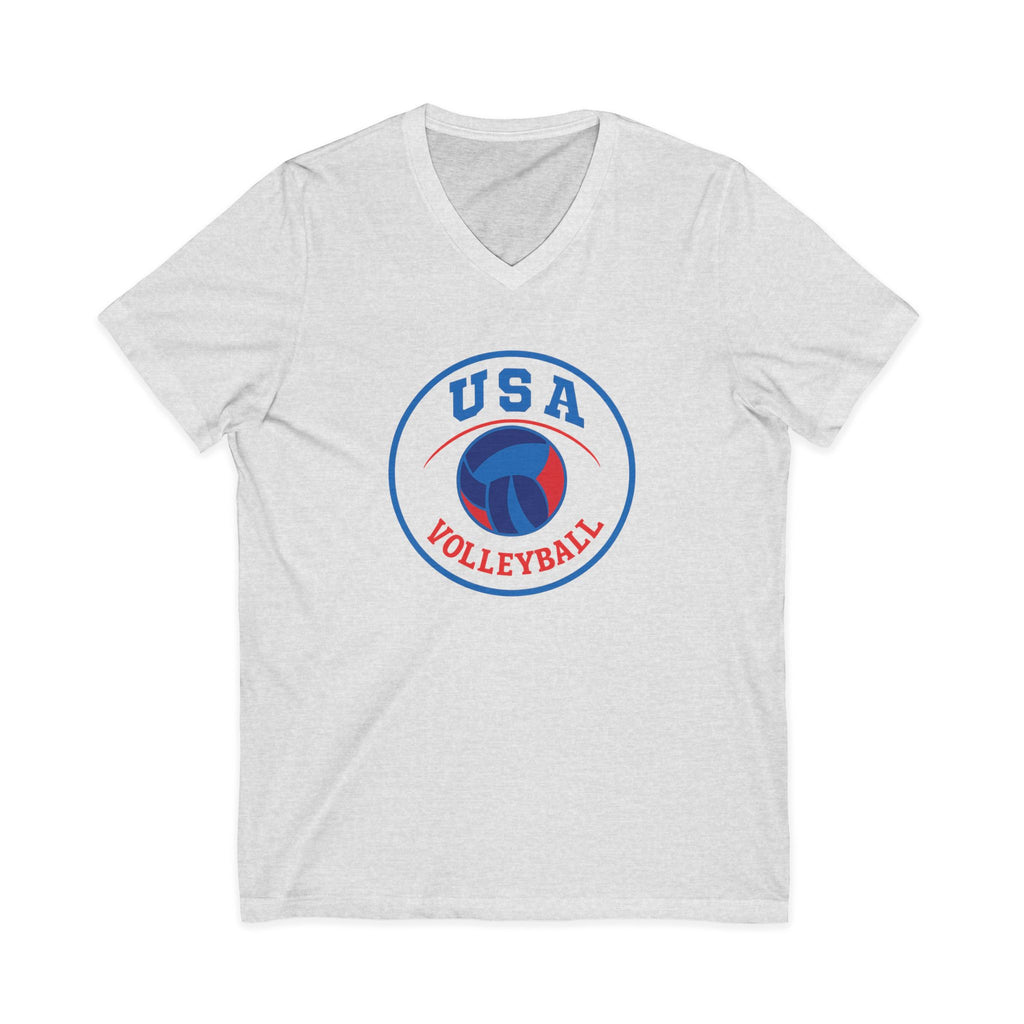USA Volleyball V-Neck Tee