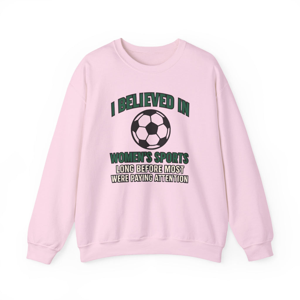 Empowering Women’s Sports Crewneck Sweatshirt