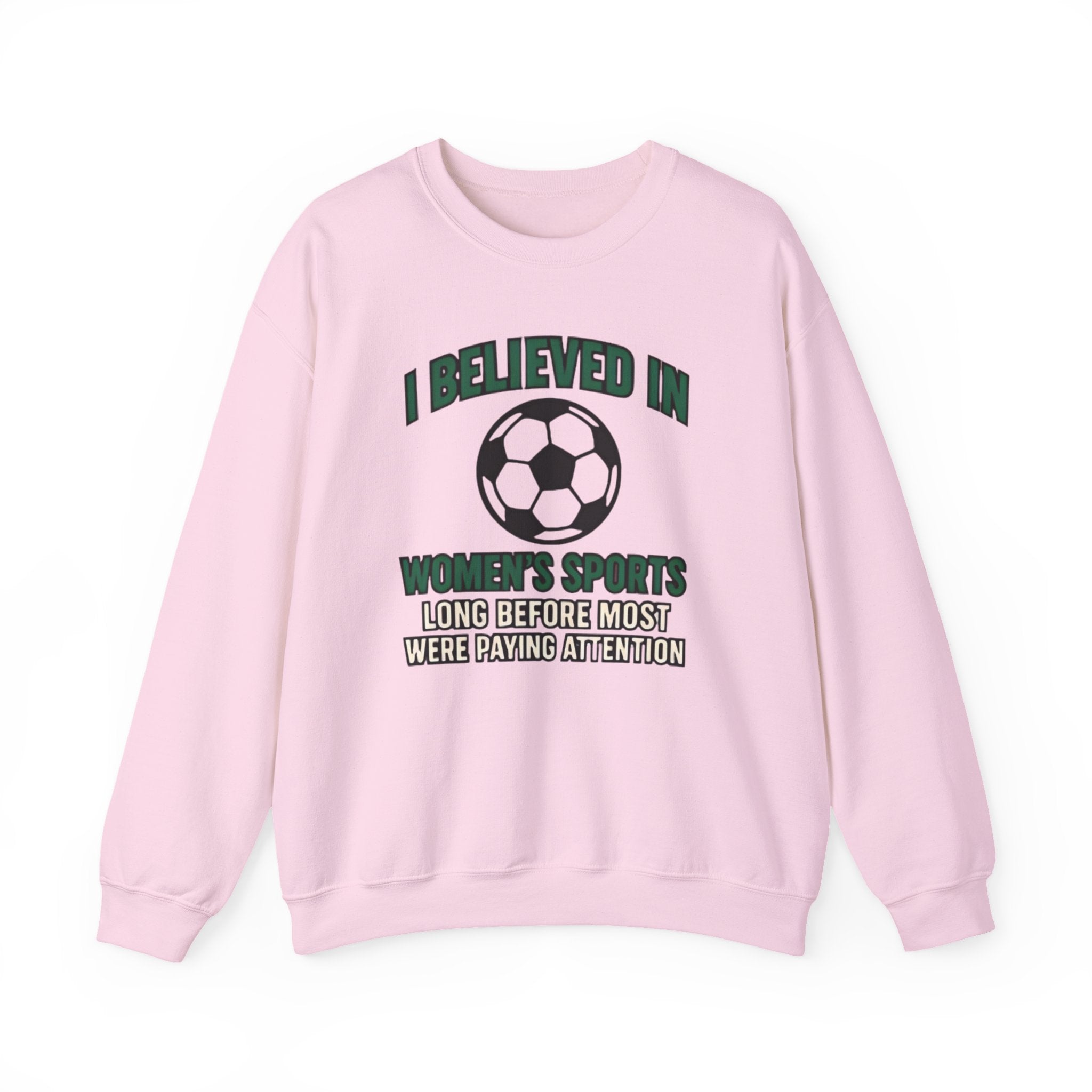Empowering Women’s Sports Crewneck Sweatshirt