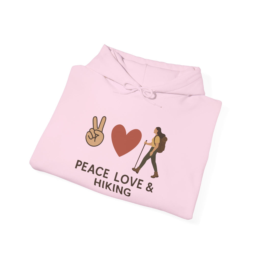 Peace, Love & Hiking Hoodie