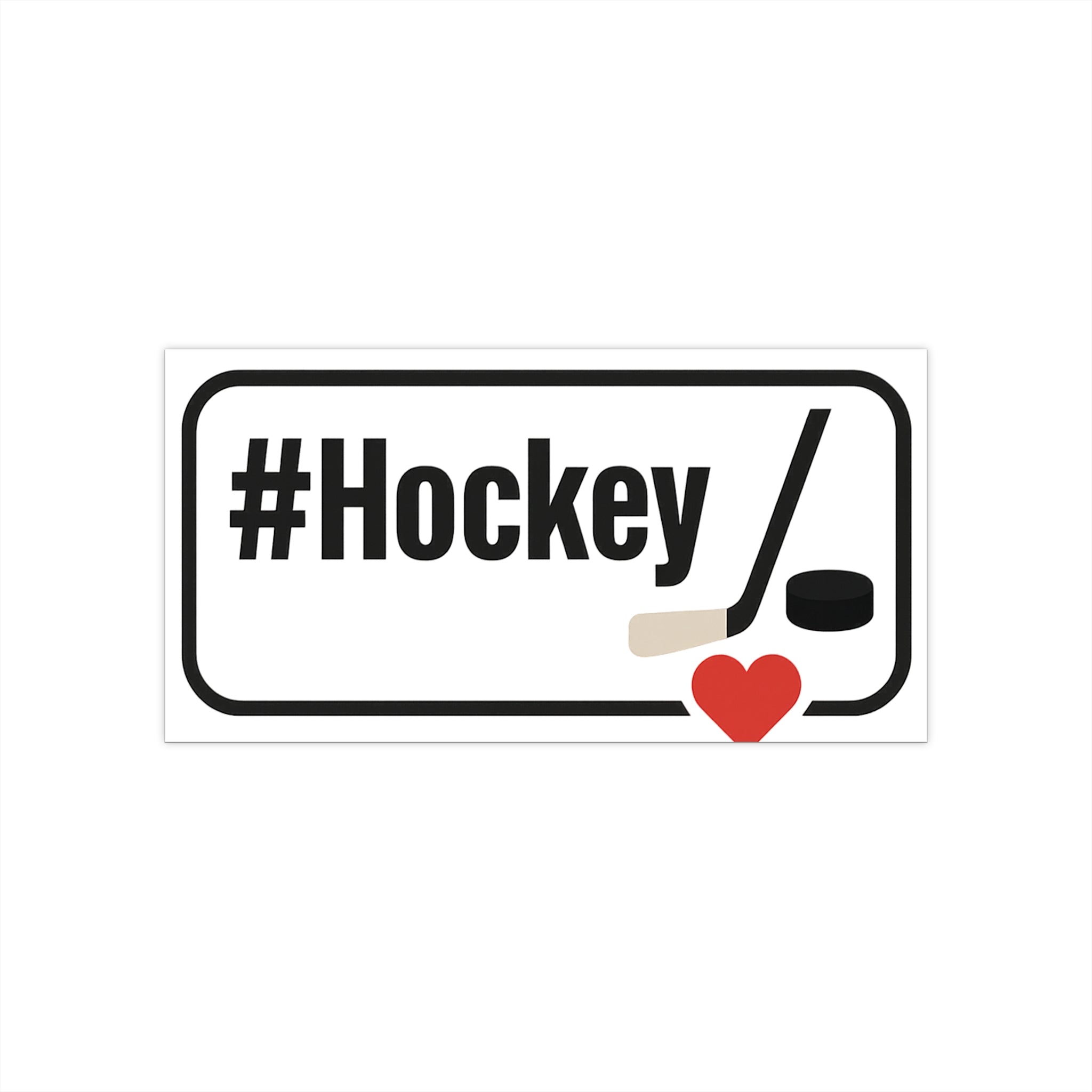 #Hockey Bumper Stickers for Hockey Fans