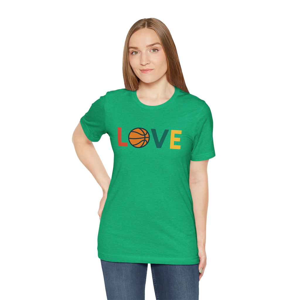 Basketball Love Tee - Perfect for Sports Lovers