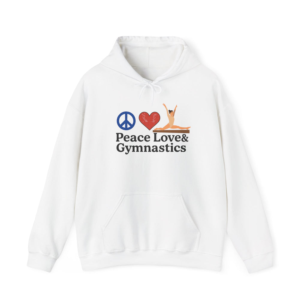 Peace, Love & Gymnastics Hoodie