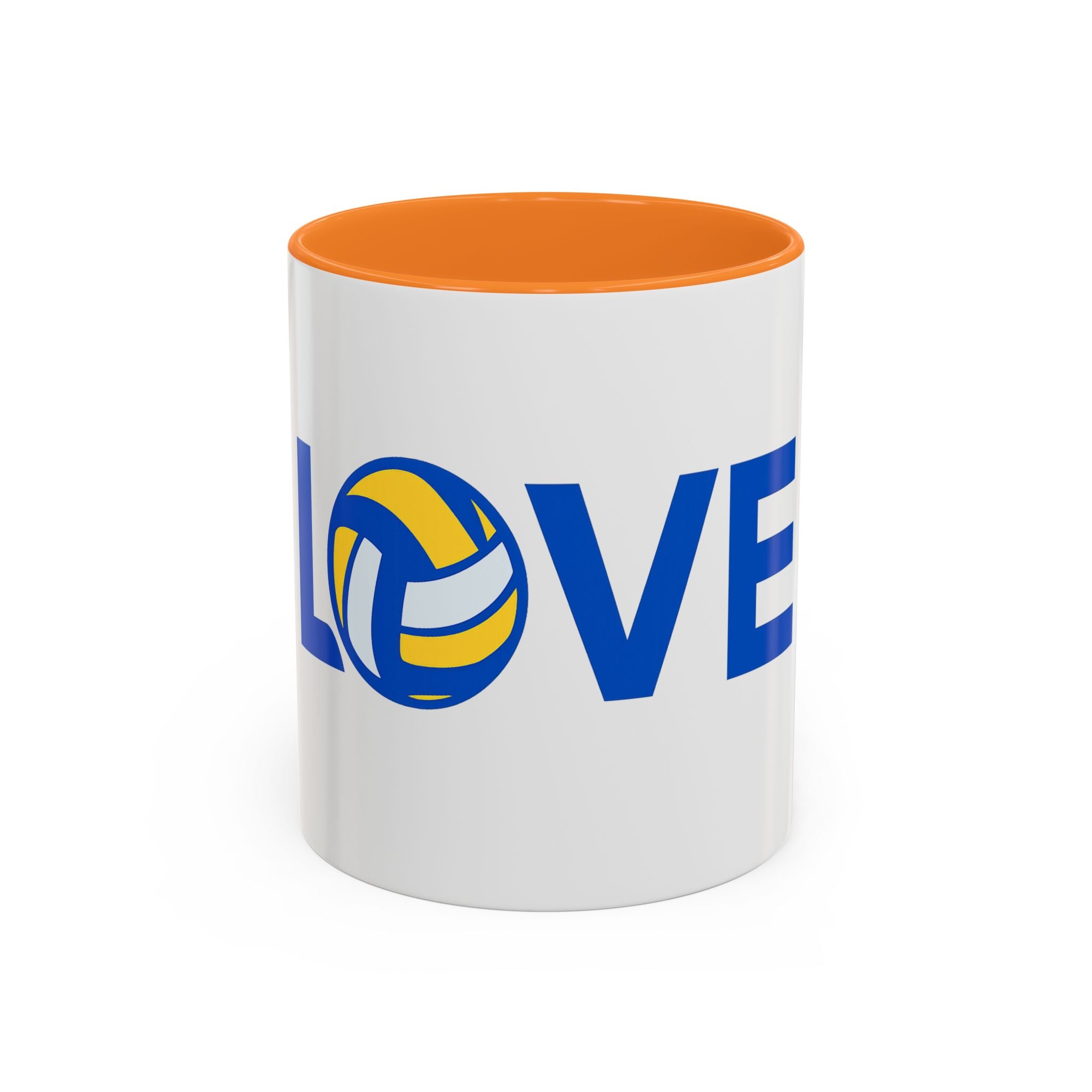 Volleyball Love Mug - 11oz & 15oz Colorful Coffee Cup