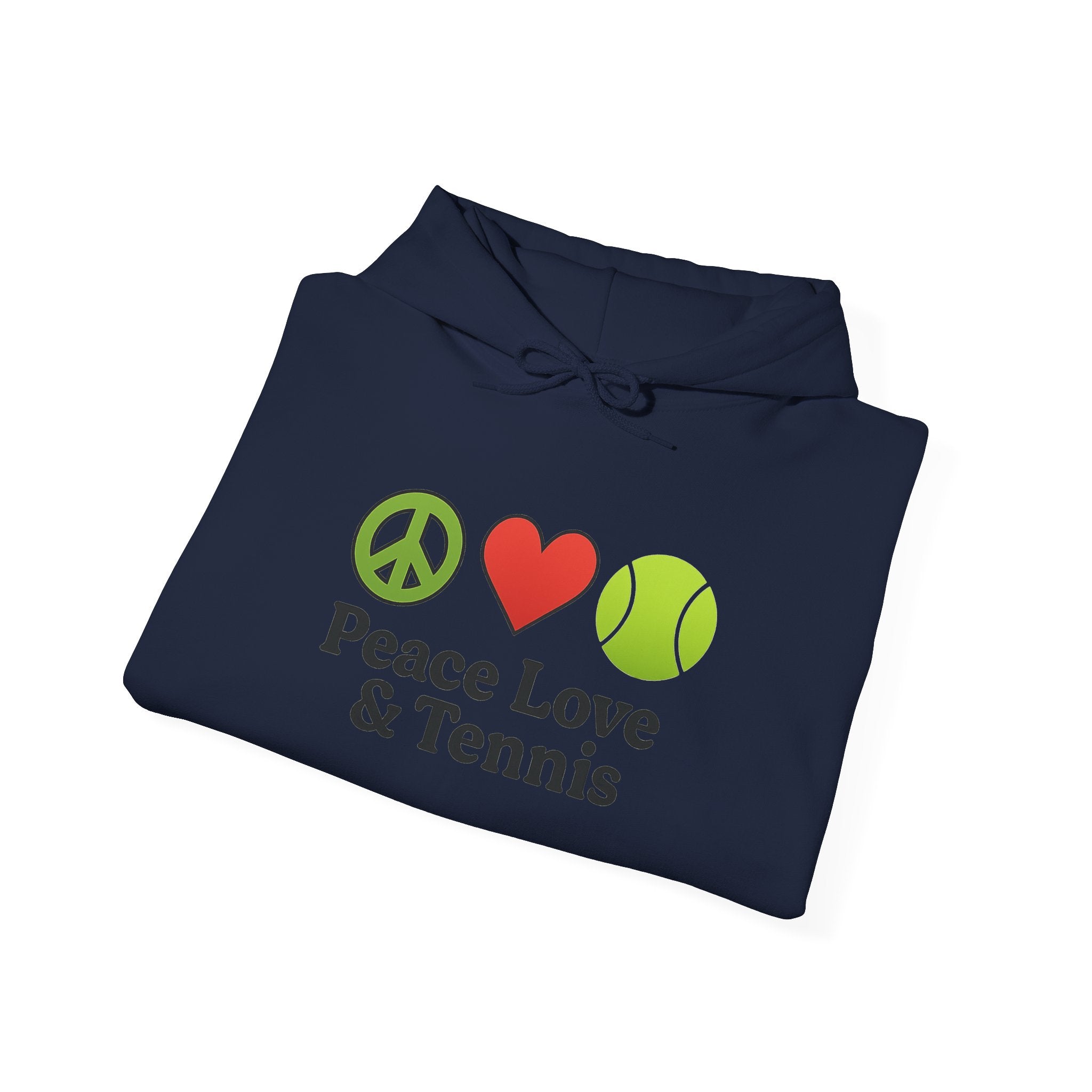 Peace Love & Tennis Hoodie