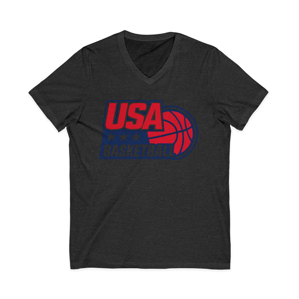 USA Basketball  V-Neck Tee