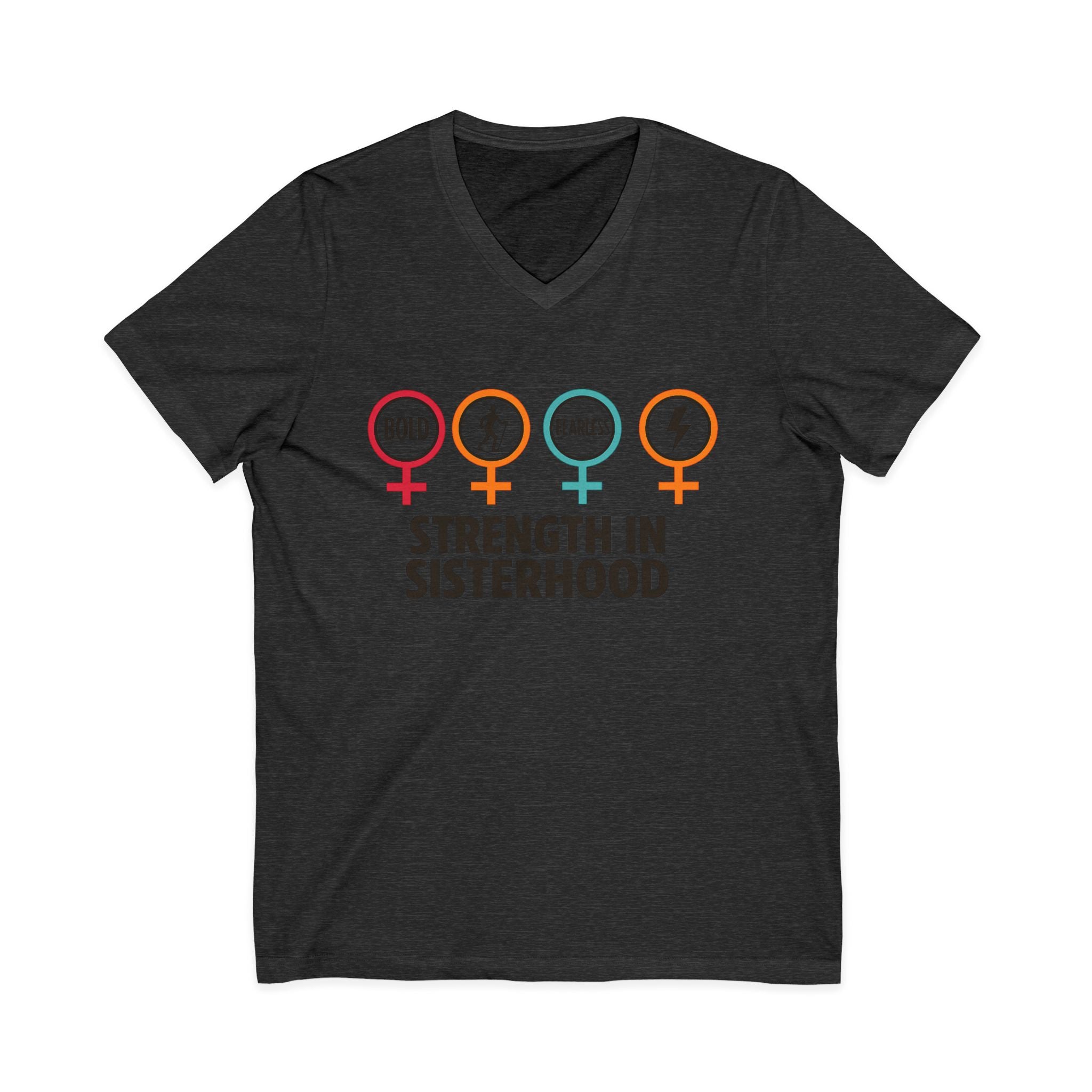 Empowering Sisterhood V-Neck Tee