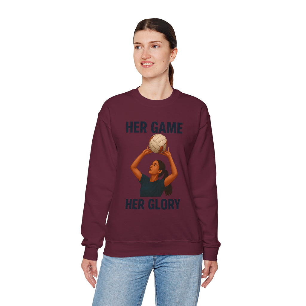 Her Game Crewneck Sweatshirt, Women's Sports Sweatshirt
