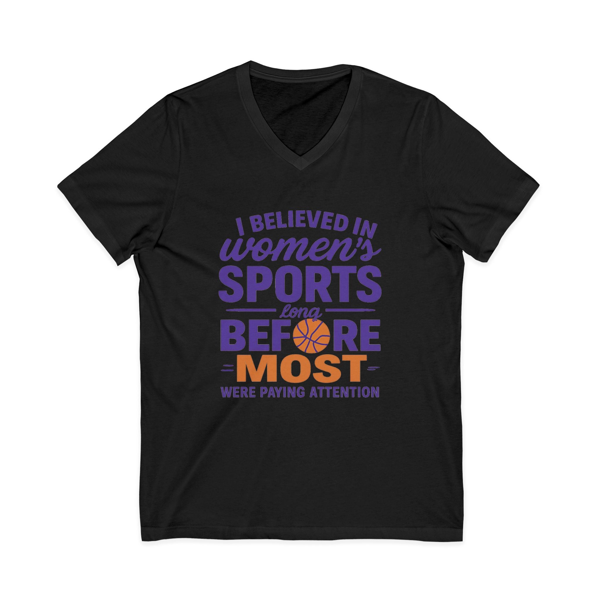 Women's Sports Believer V-Neck Tee