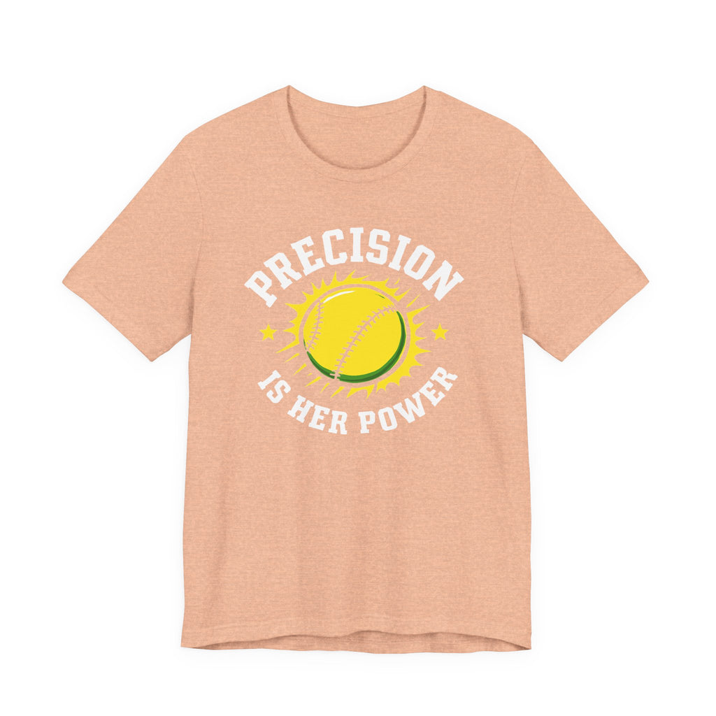 Softball Empowerment Tee - Precision is Her Power