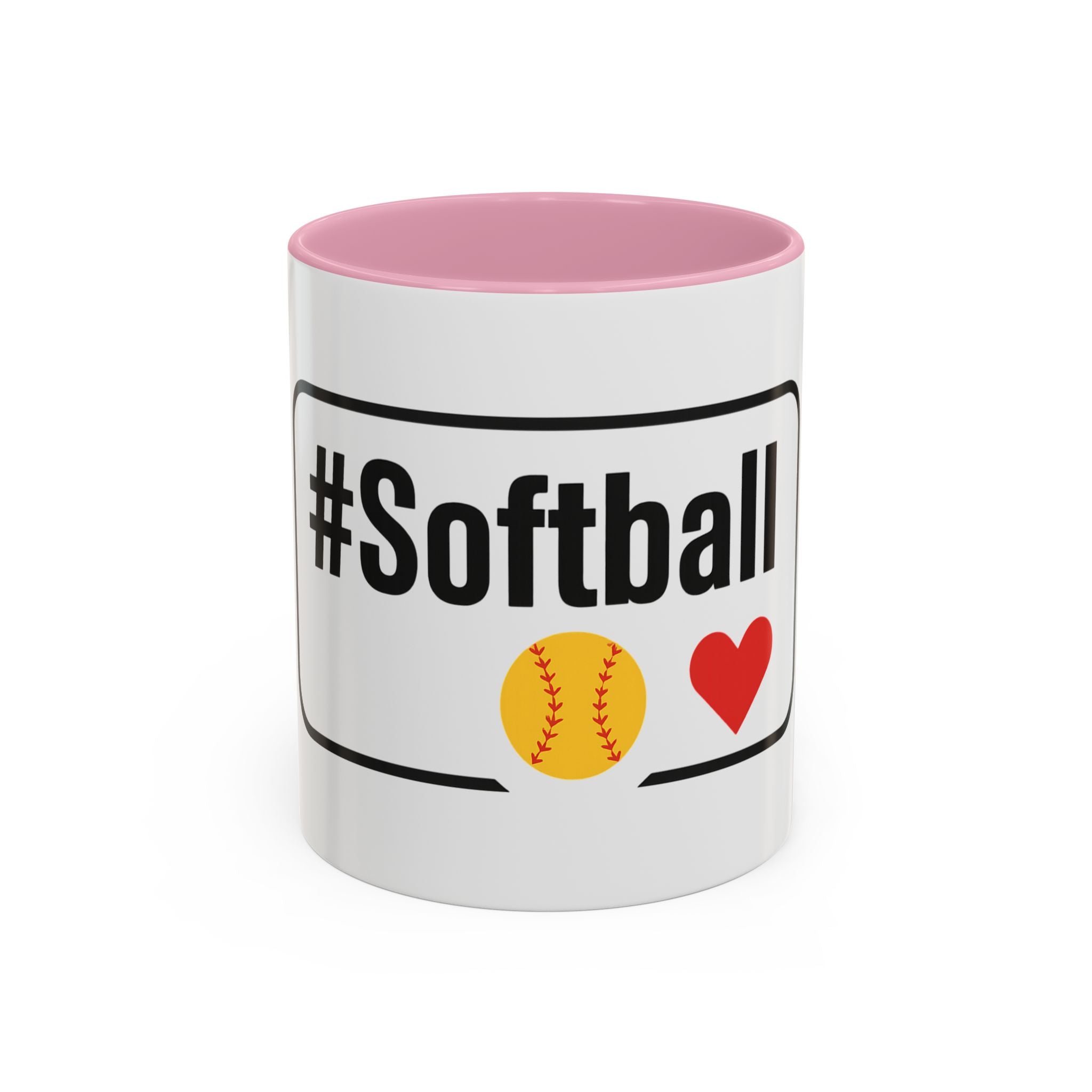 Softball Lover's Colorful Coffee Mug - 11oz & 15oz
