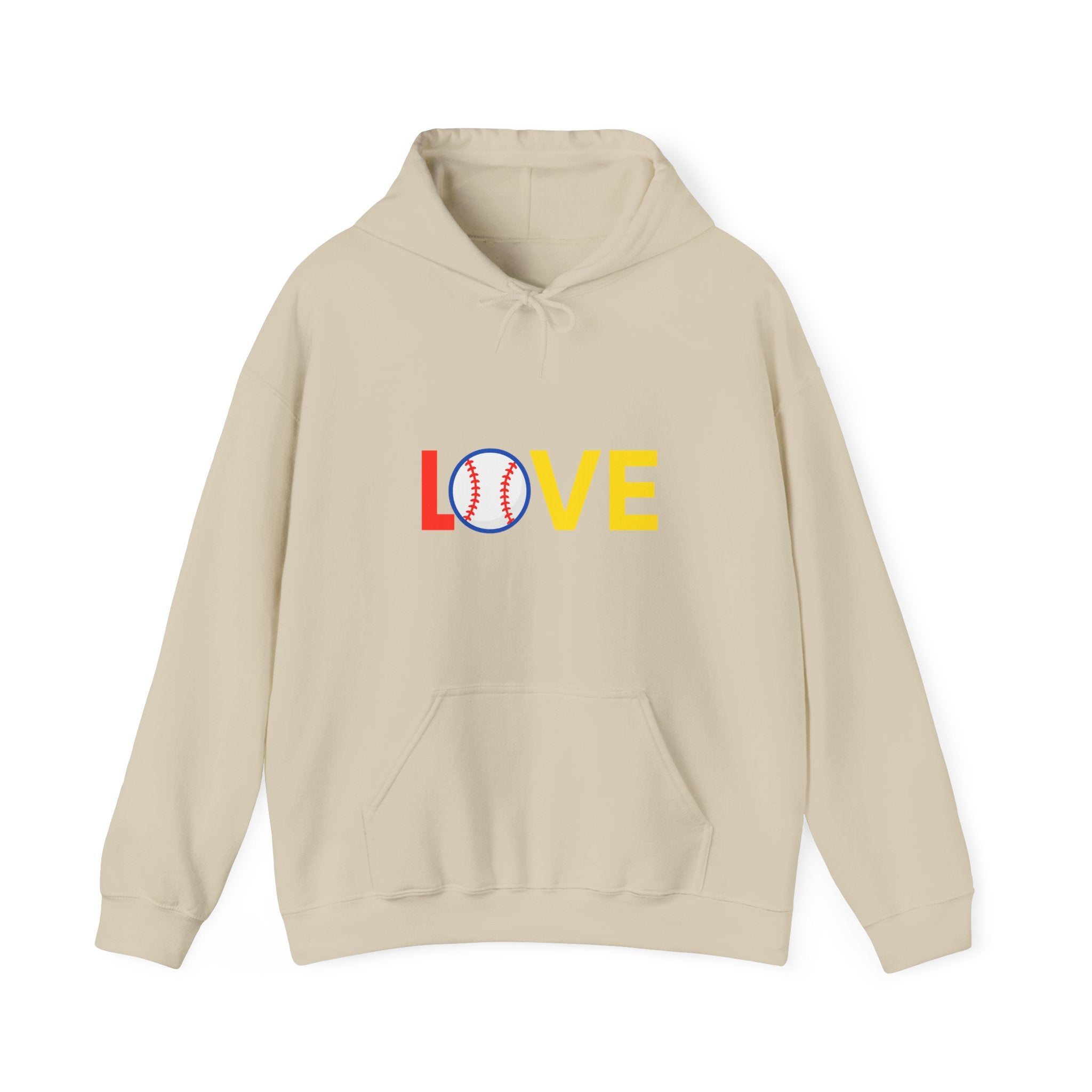 Baseball Love Hooded Sweatshirt