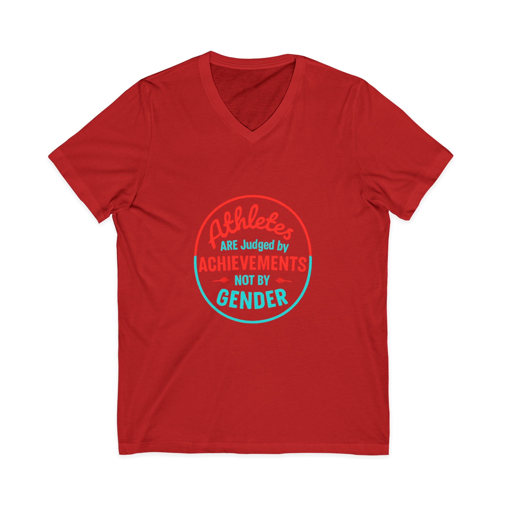Athletes Are Judged V-Neck Tee