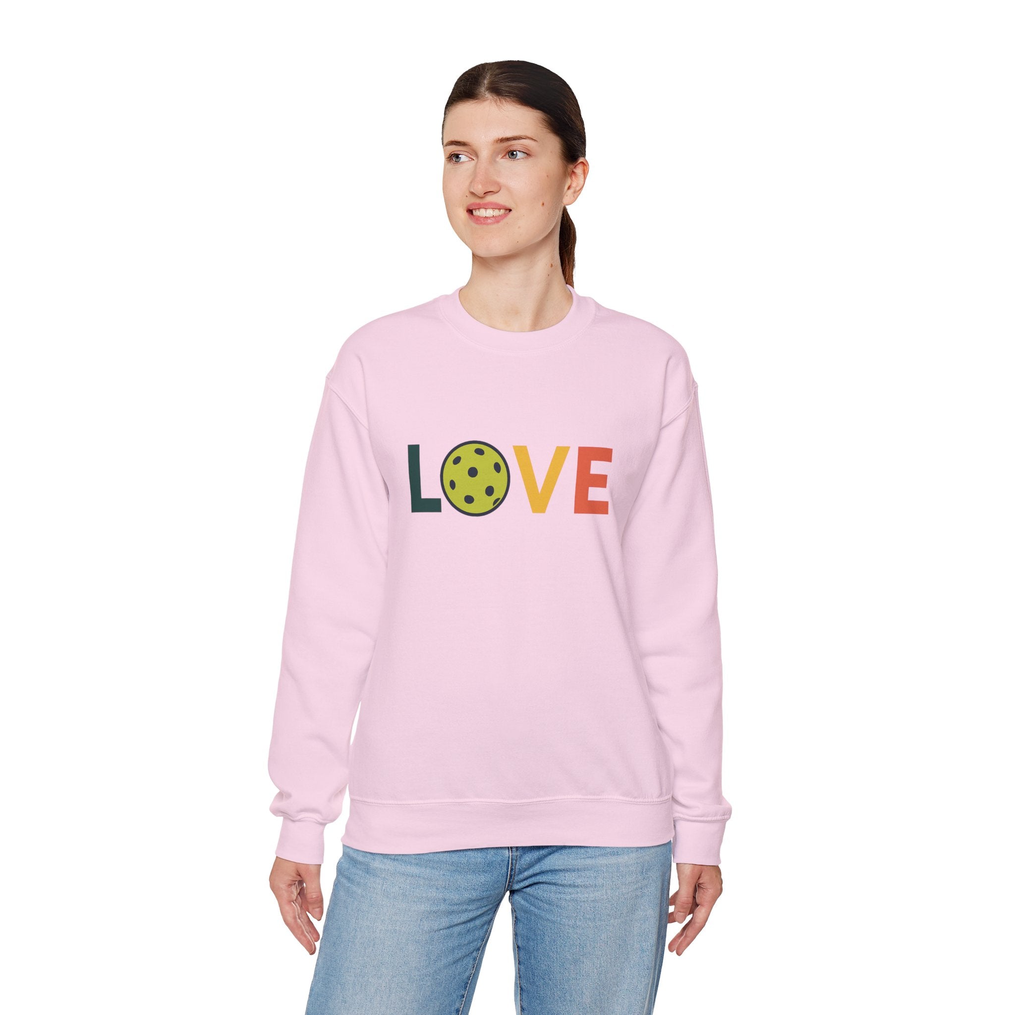 Love Graphic Crewneck Sweatshirt