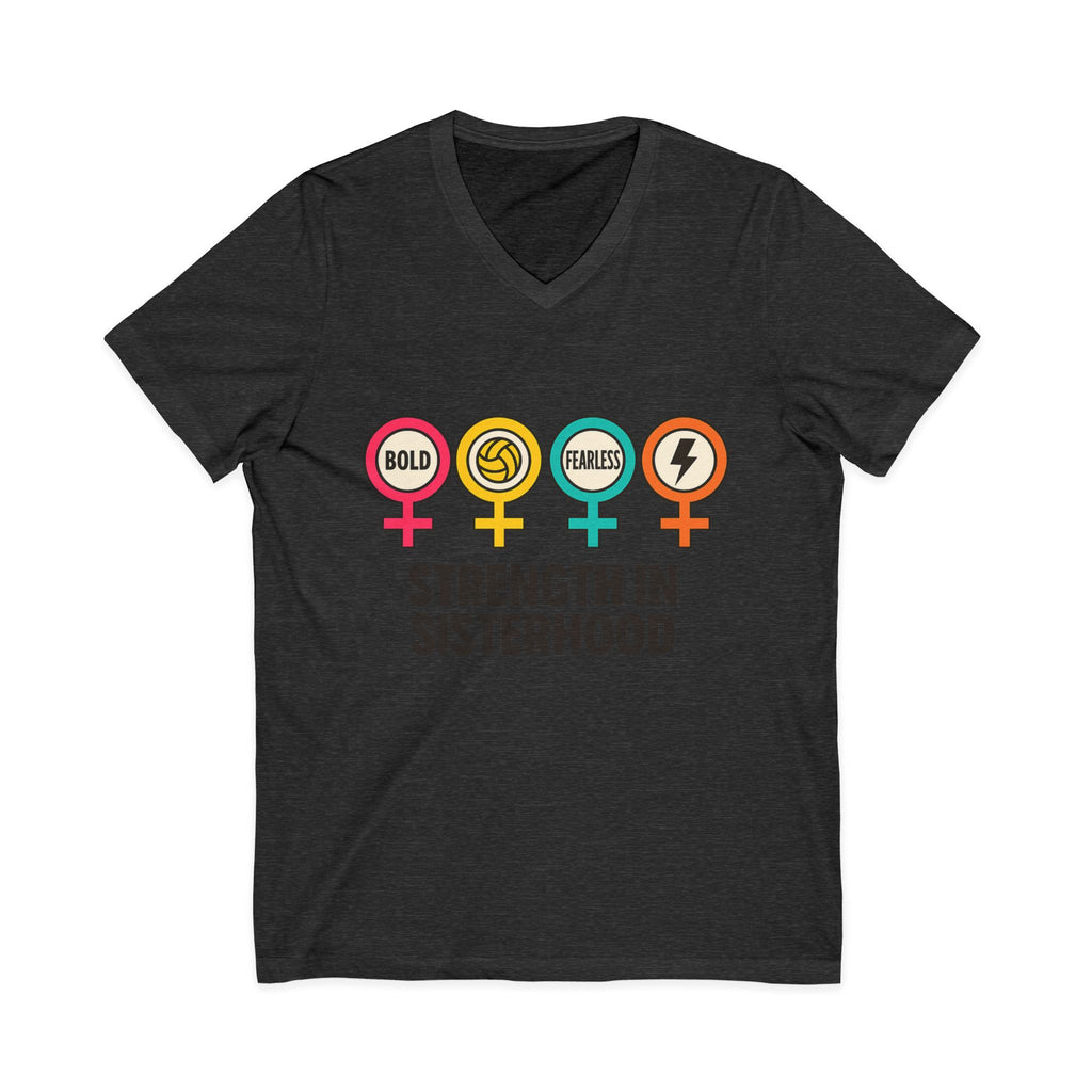Strength in Sisterhood V-Neck Tee