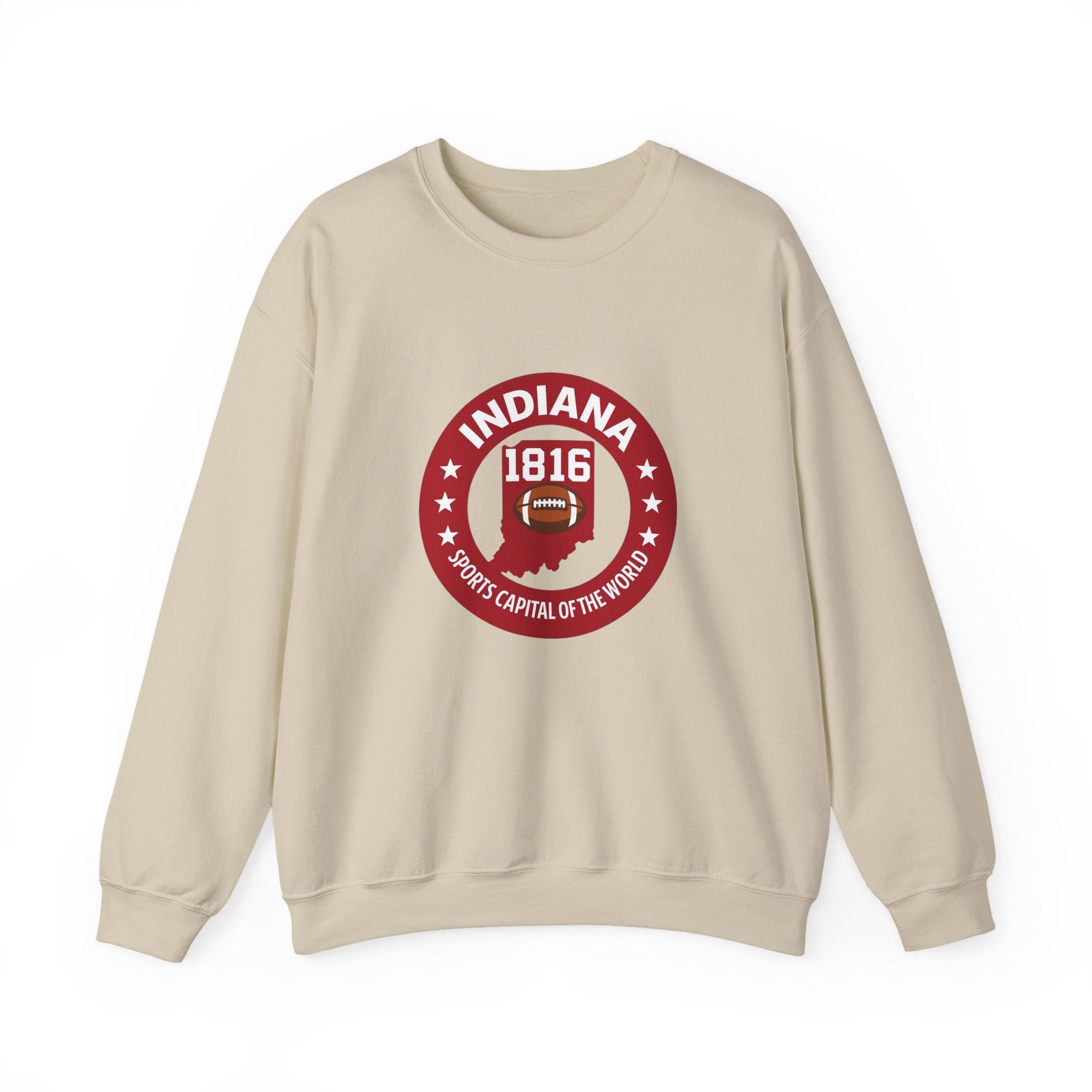 Indiana 1816 Sports Capital Crewneck Sweatshirt