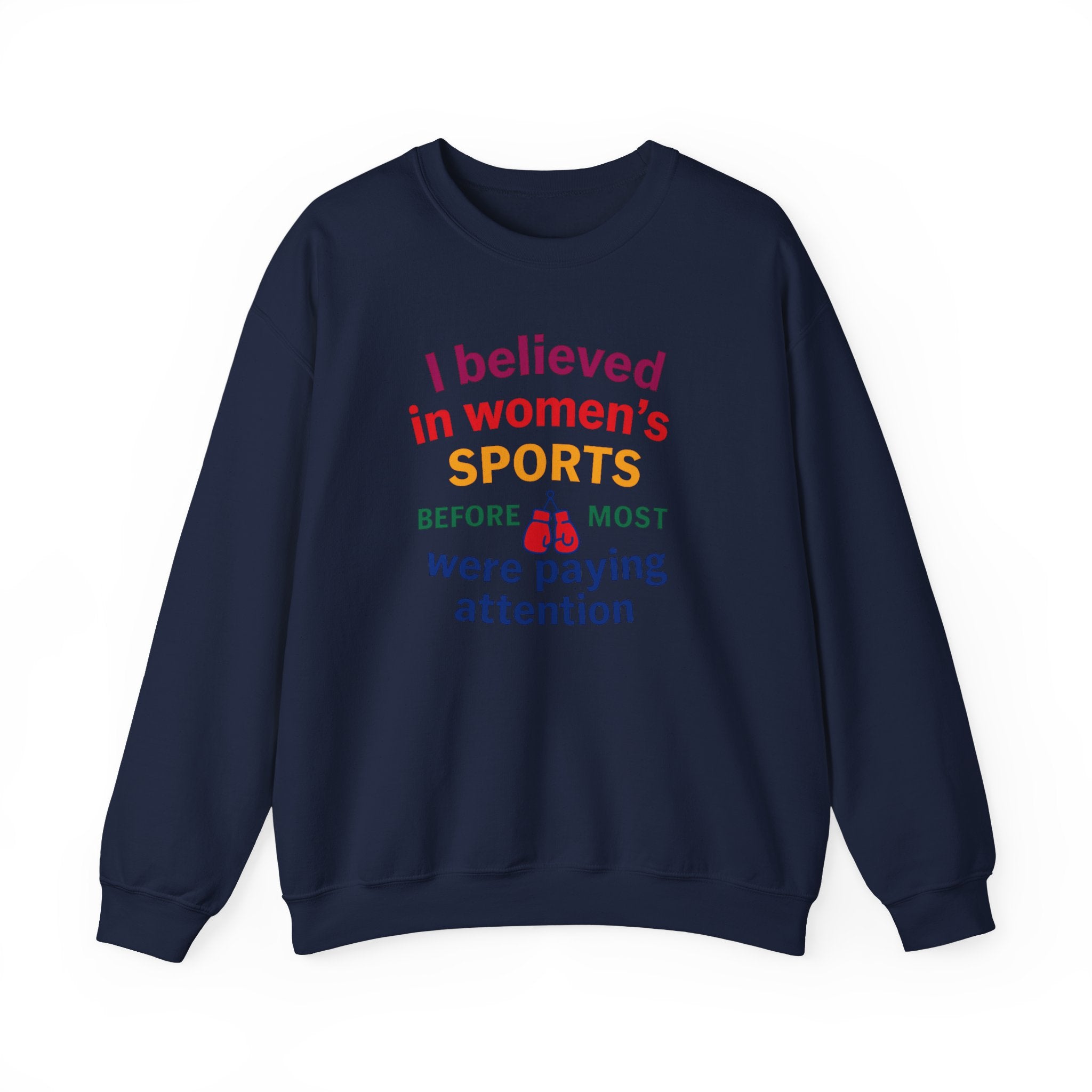 Sporty Statement Crewneck Sweatshirt, Women's Sports