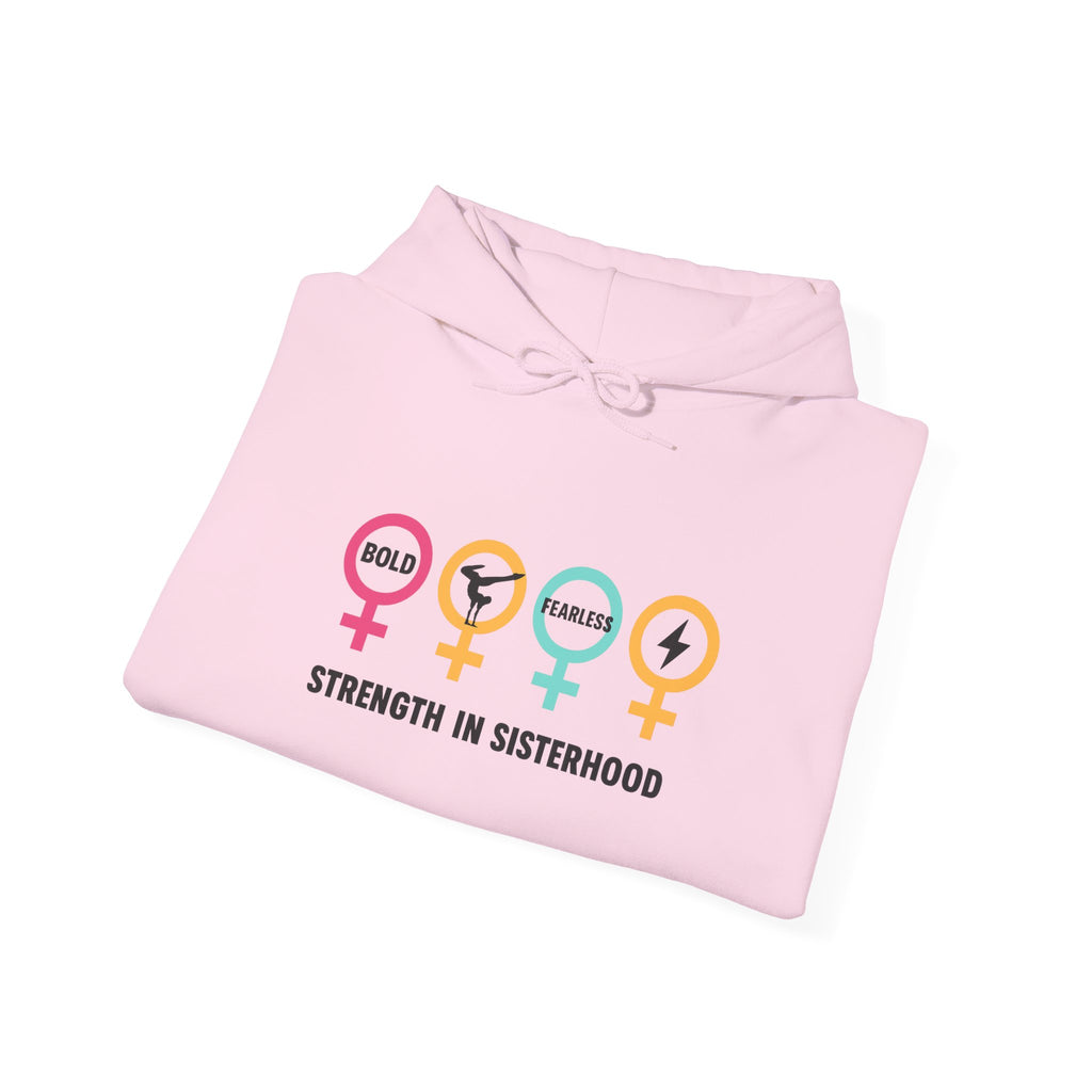 Sisterhood Strength Hoodie - Bold & Empowering