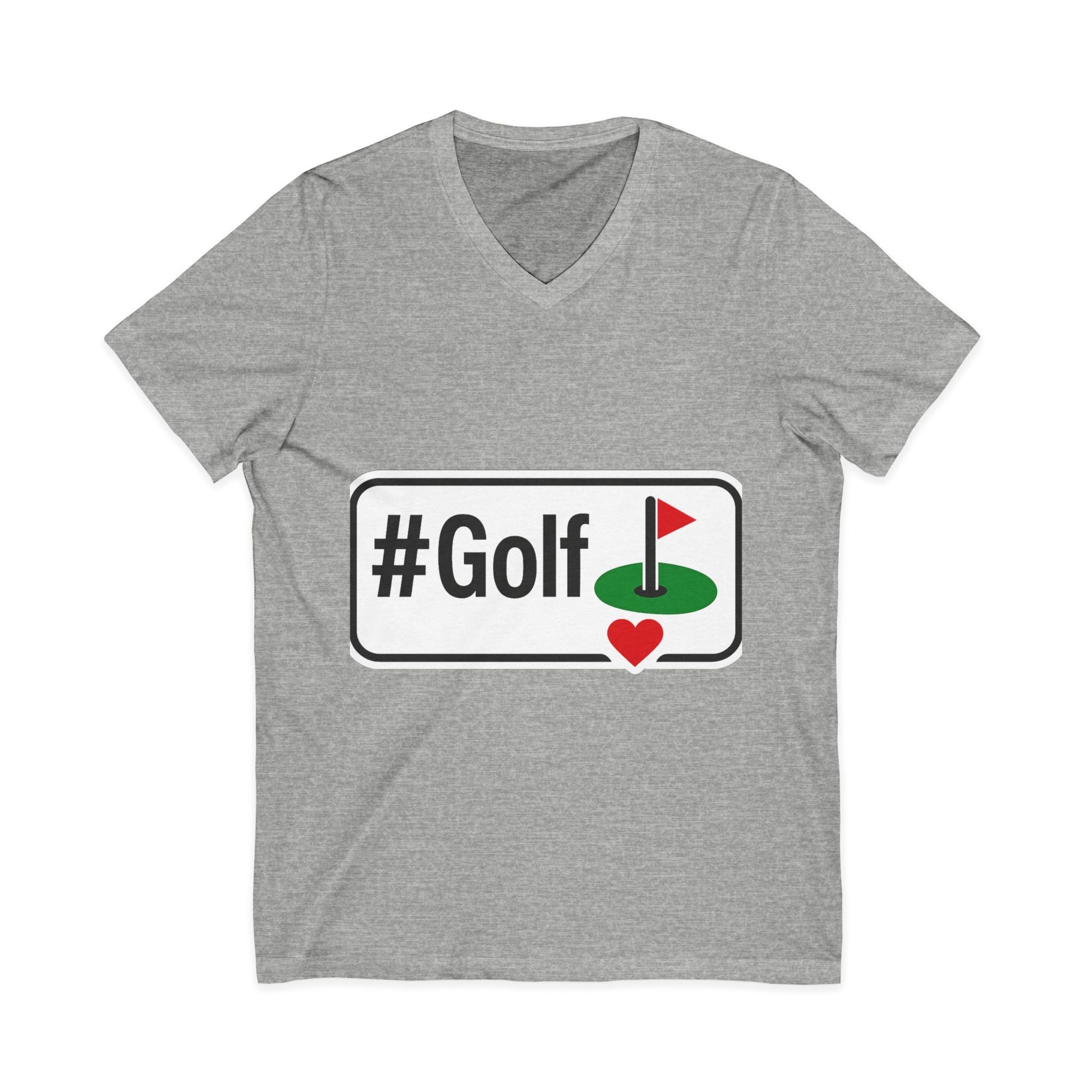 Golf Enthusiast V-Neck Tee