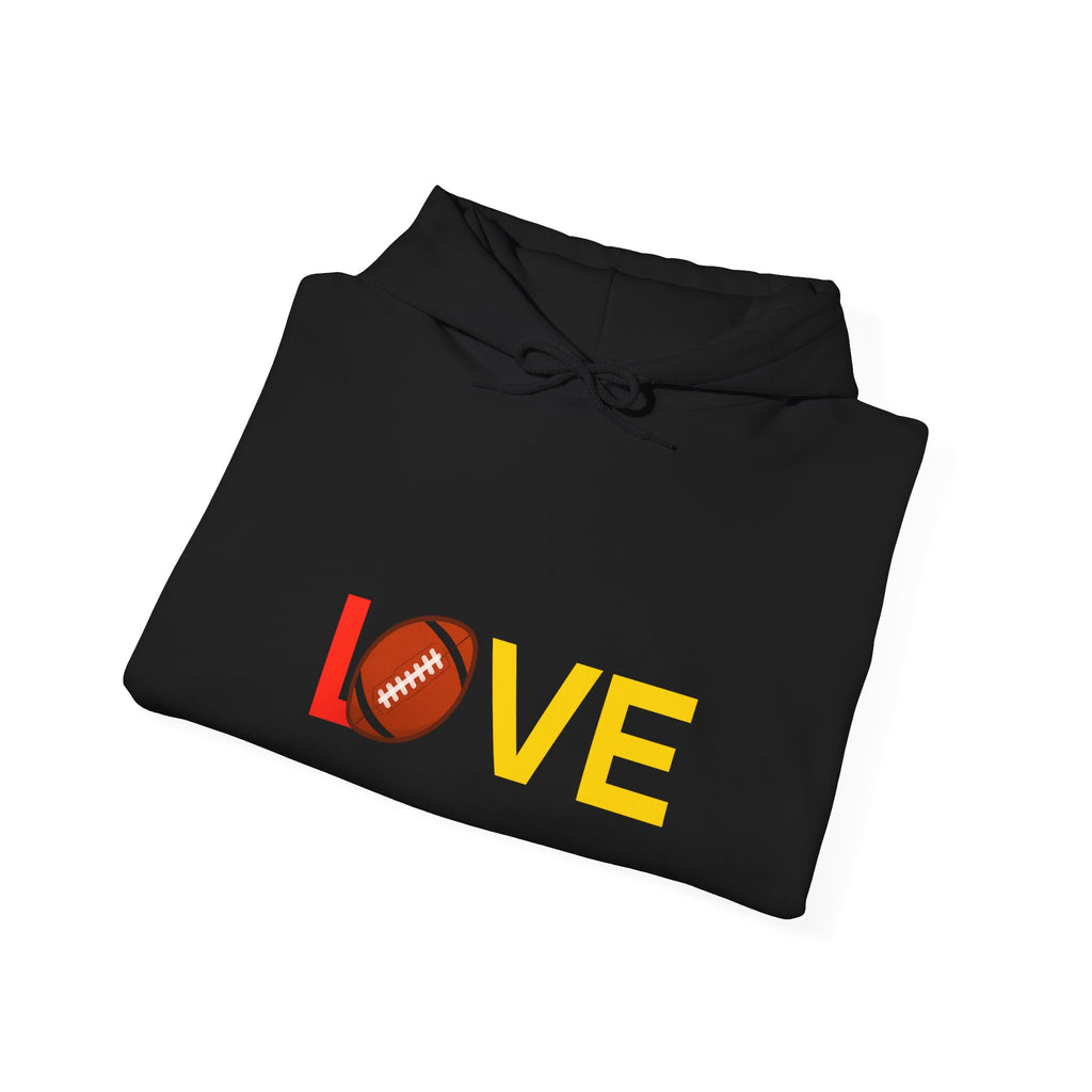 Football Love Hoodie - Heavy Blend