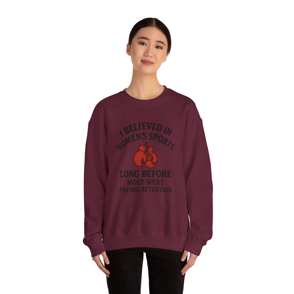 Women's Sports Advocacy Sweatshirt