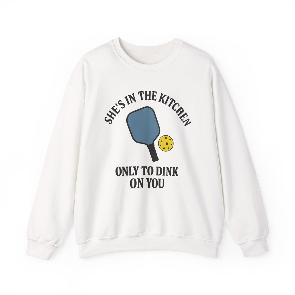 She's In The Kitchen Sweatshirt, Unisex Crewneck