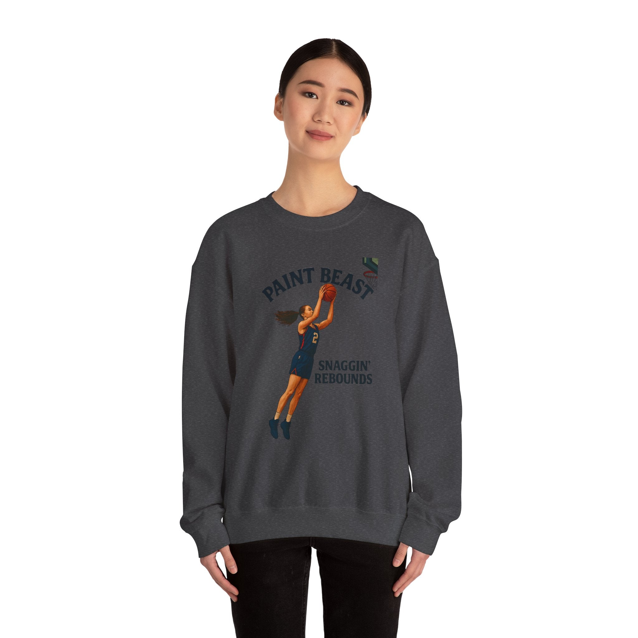 Sporty Graphic Sweatshirt for Athletes, Perfect for Game Days