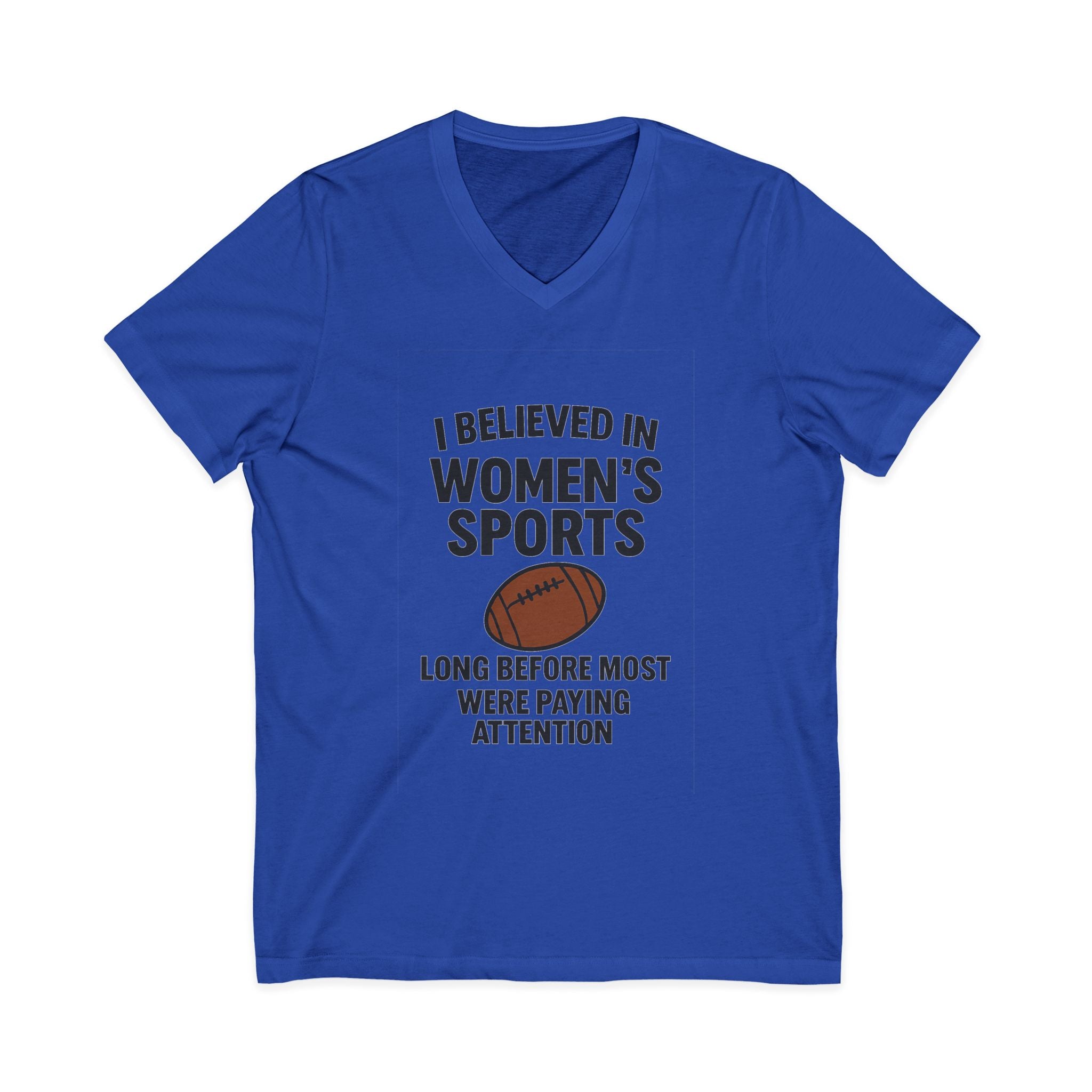 Women's Sports Advocacy V-Neck Tee