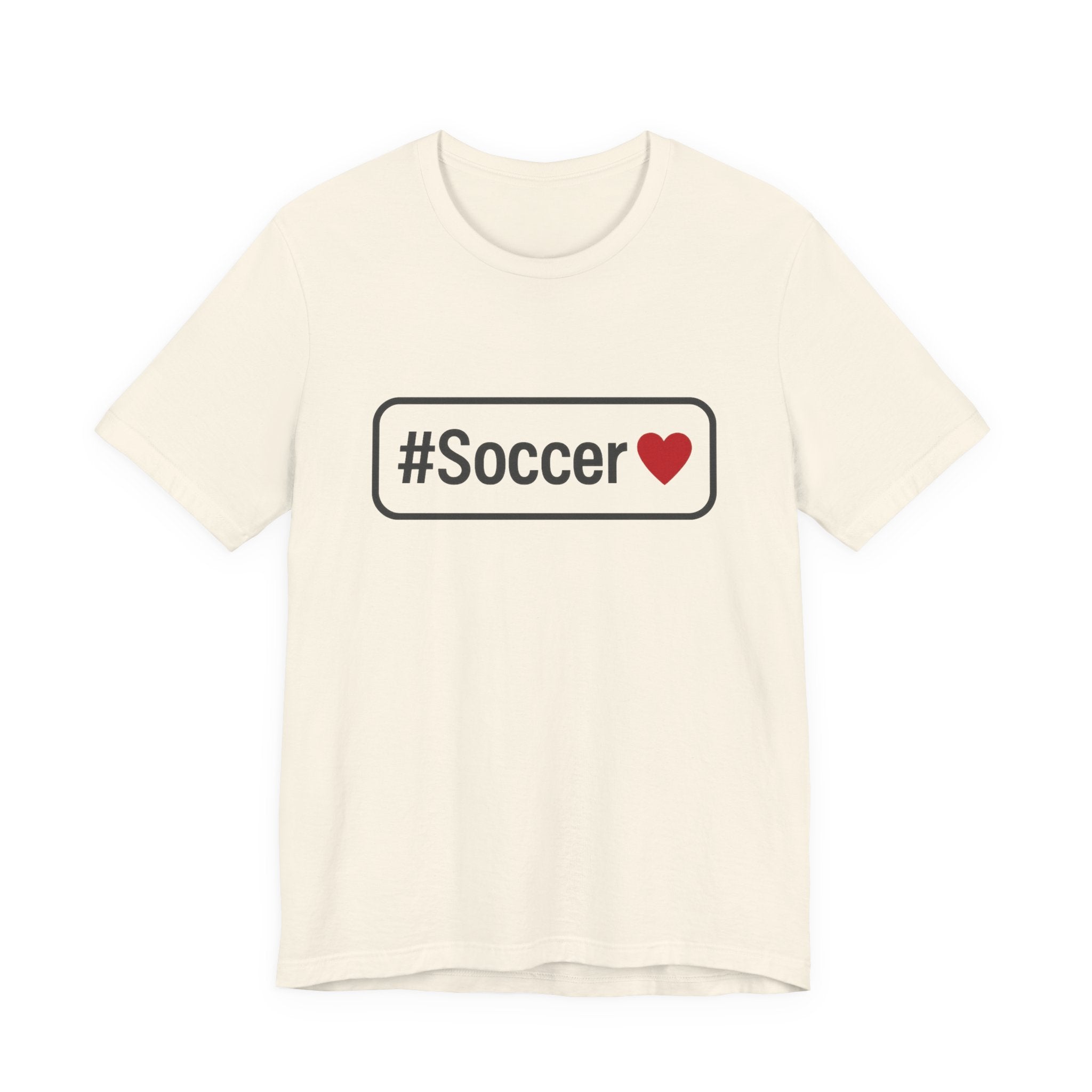 #Soccer Love Unisex Tee – Perfect for Fans